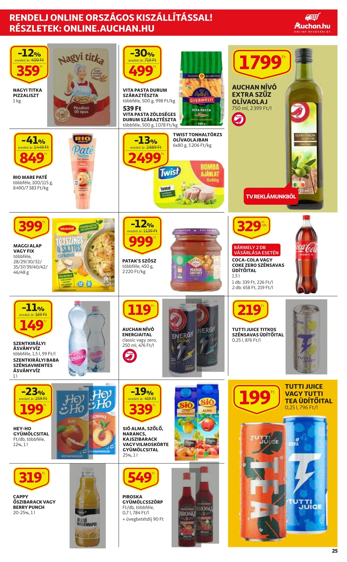 Auchan akciós újság 06.23–06.29 – 25. oldal