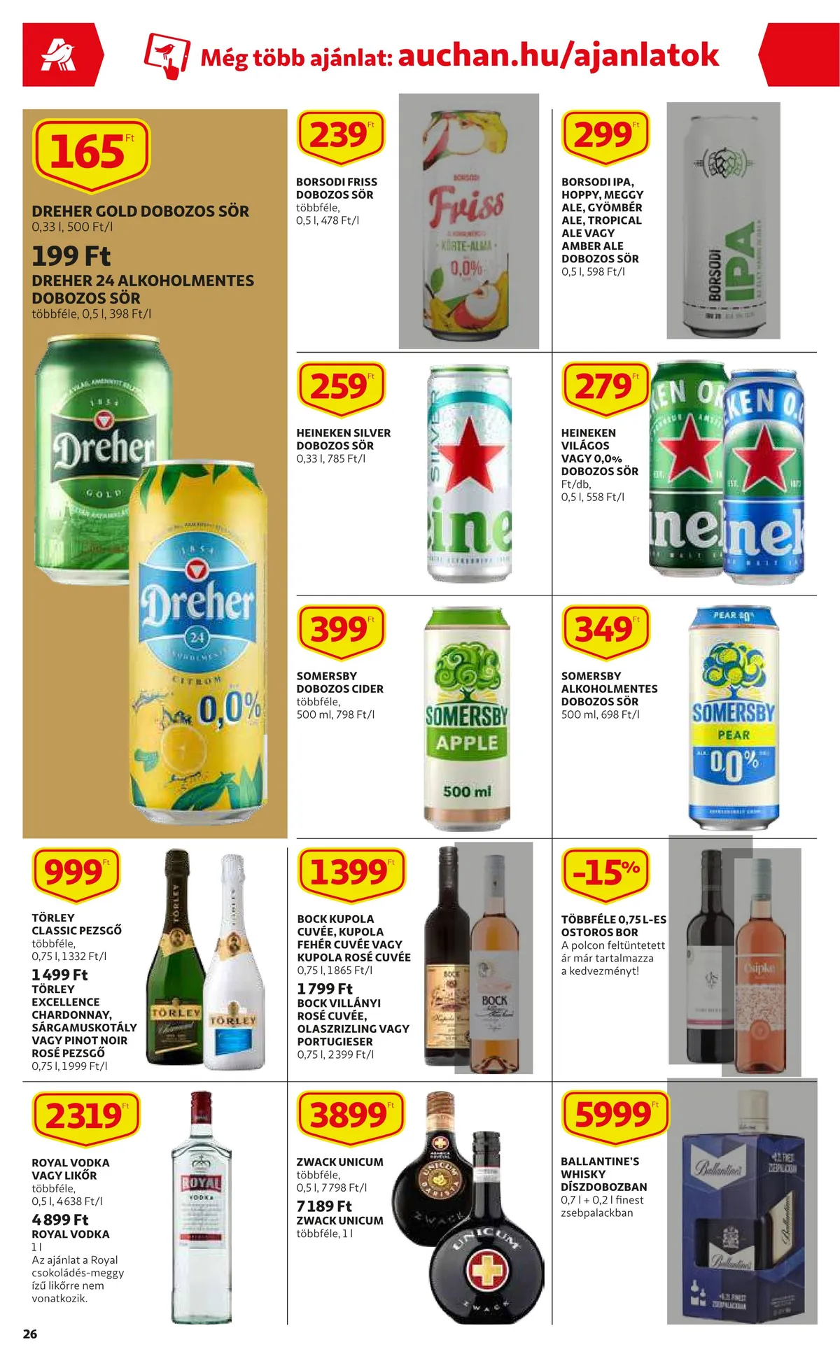 Auchan akciós újság 06.23–06.29 – 26. oldal