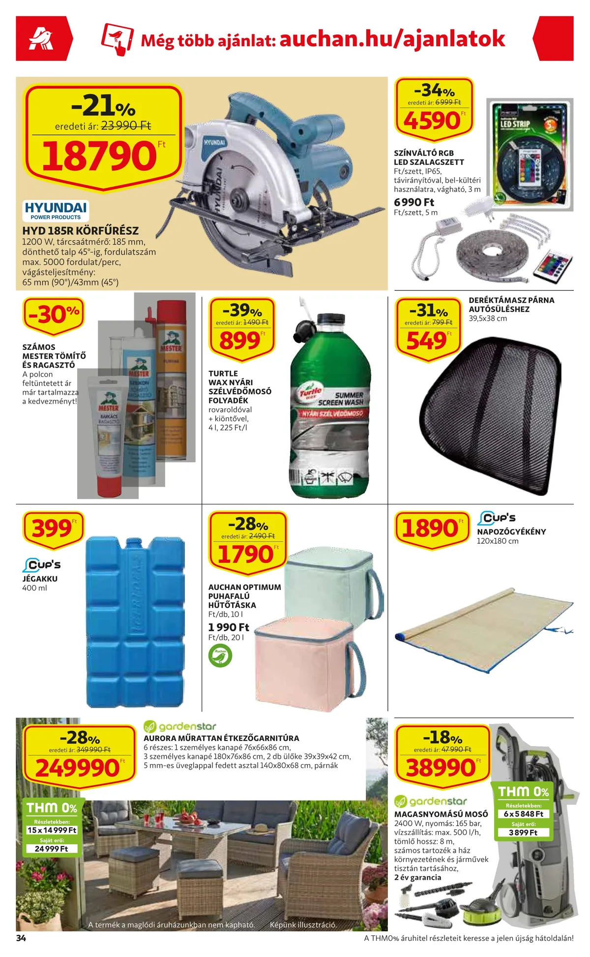 Auchan akciós újság 06.23–06.29 – 34. oldal