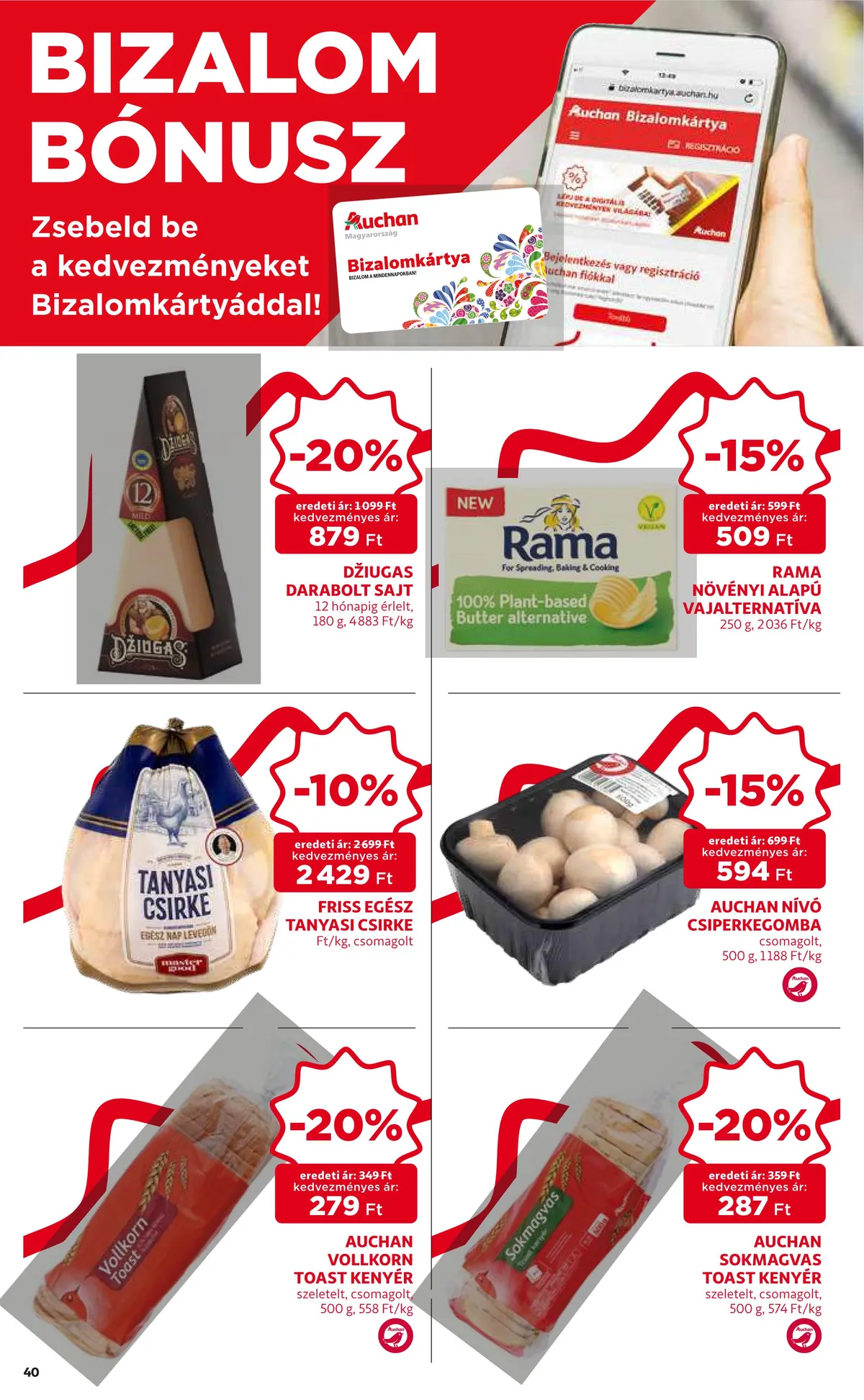 Auchan akciós újság 06.23–06.29 – 40. oldal