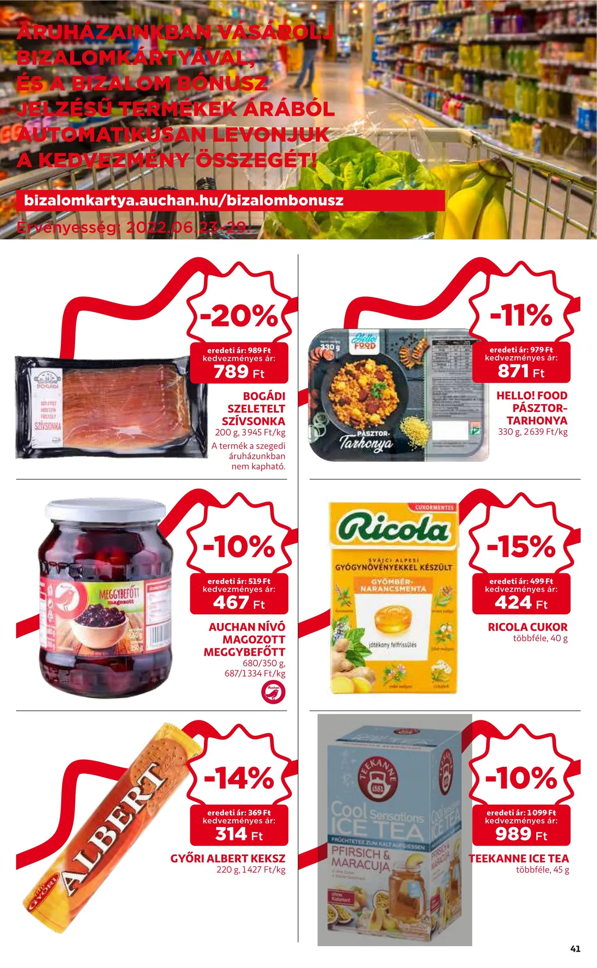 Auchan akciós újság 06.23–06.29 – 41. oldal