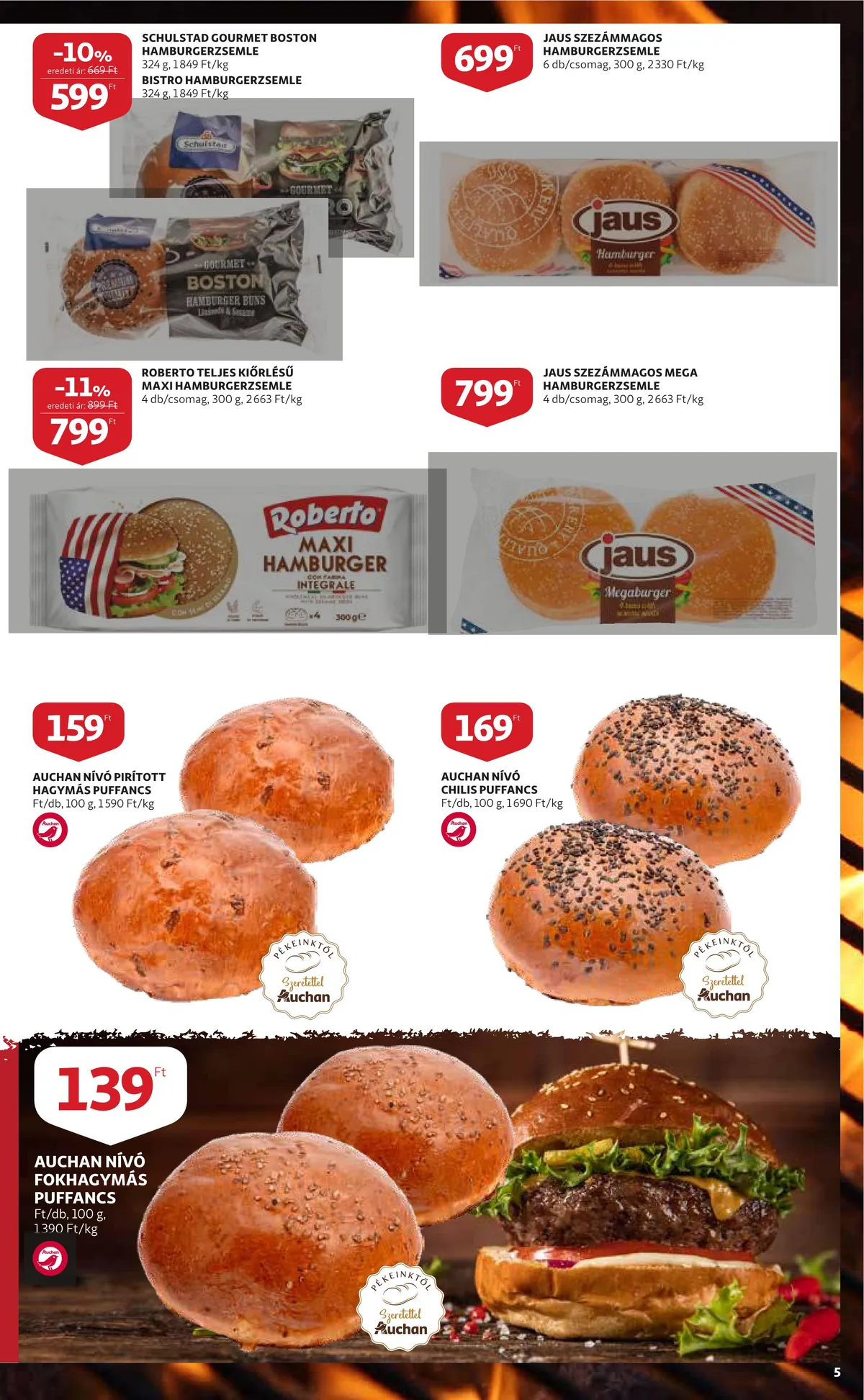 Auchan akciós újság 06.23–06.29 – 5. oldal