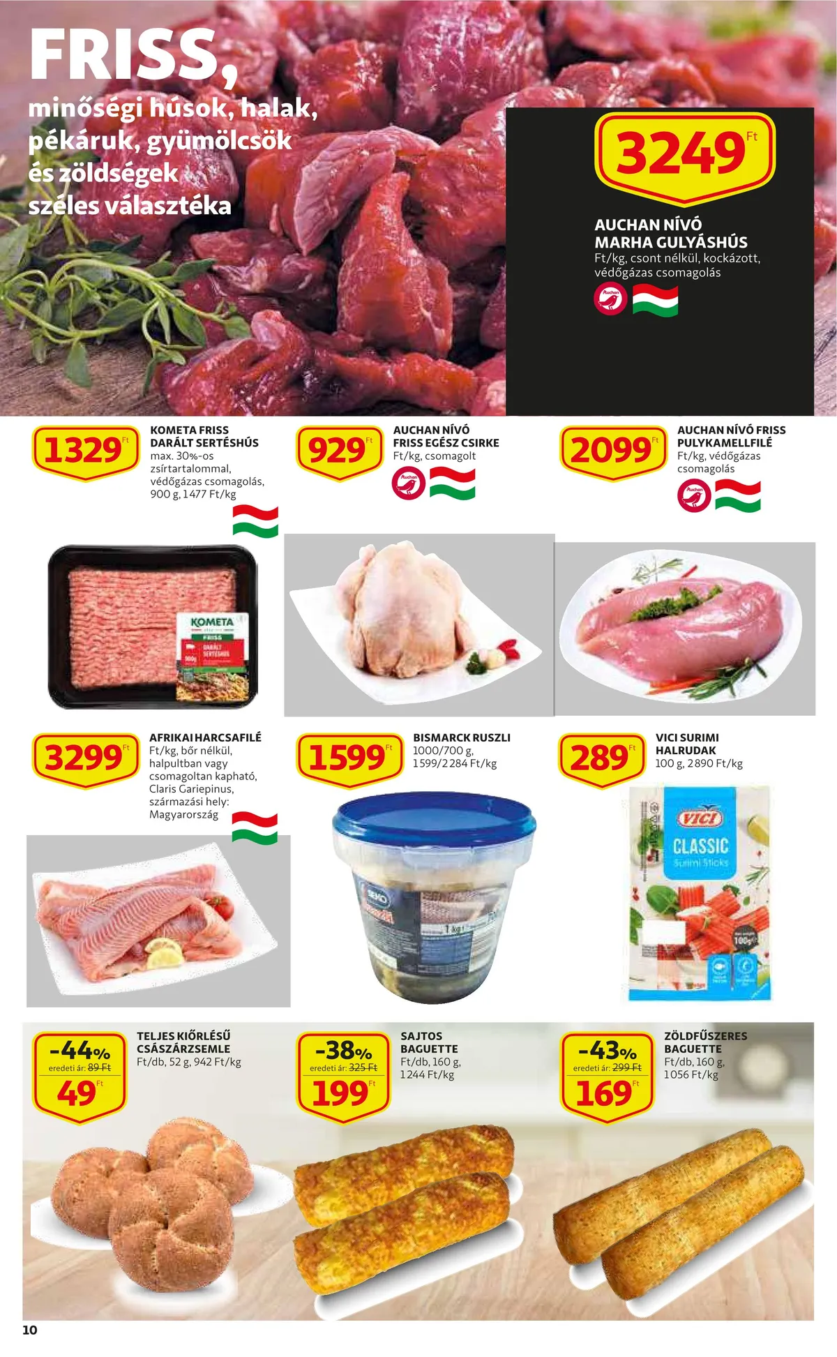 Auchan akciós újság 06.30–07.06 – 10. oldal