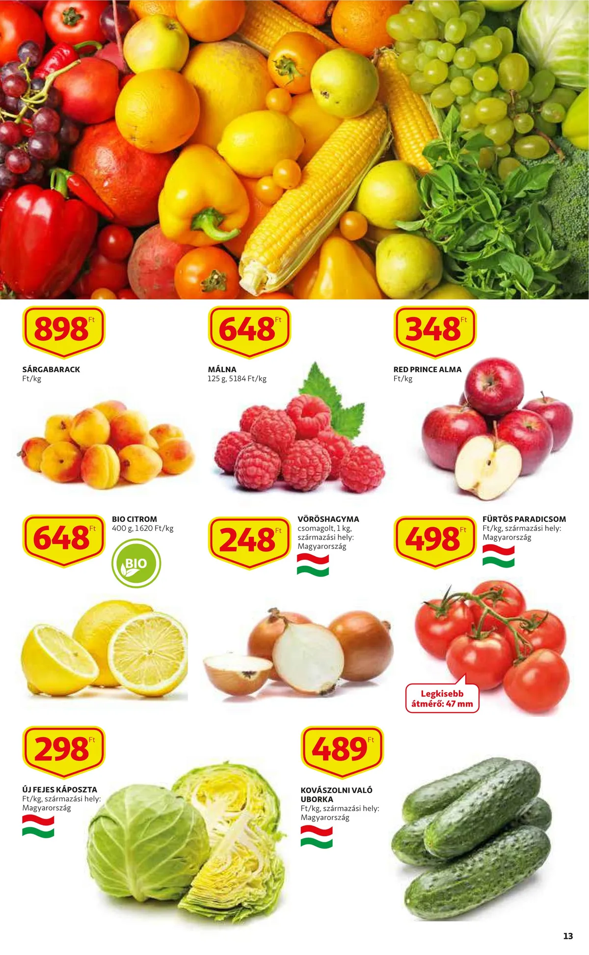 Auchan akciós újság 06.30–07.06 – 13. oldal