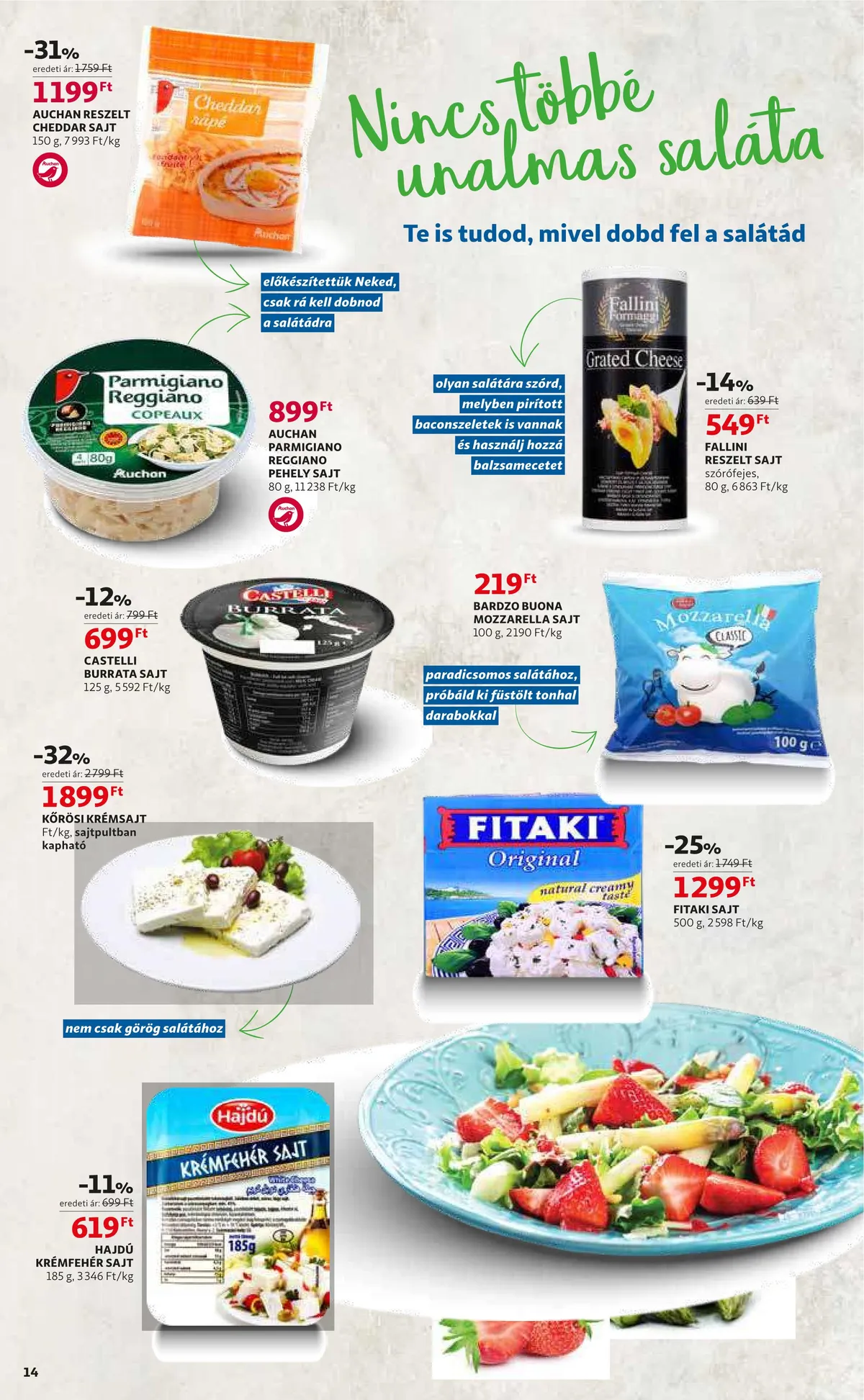 Auchan akciós újság 06.30–07.06 – 14. oldal