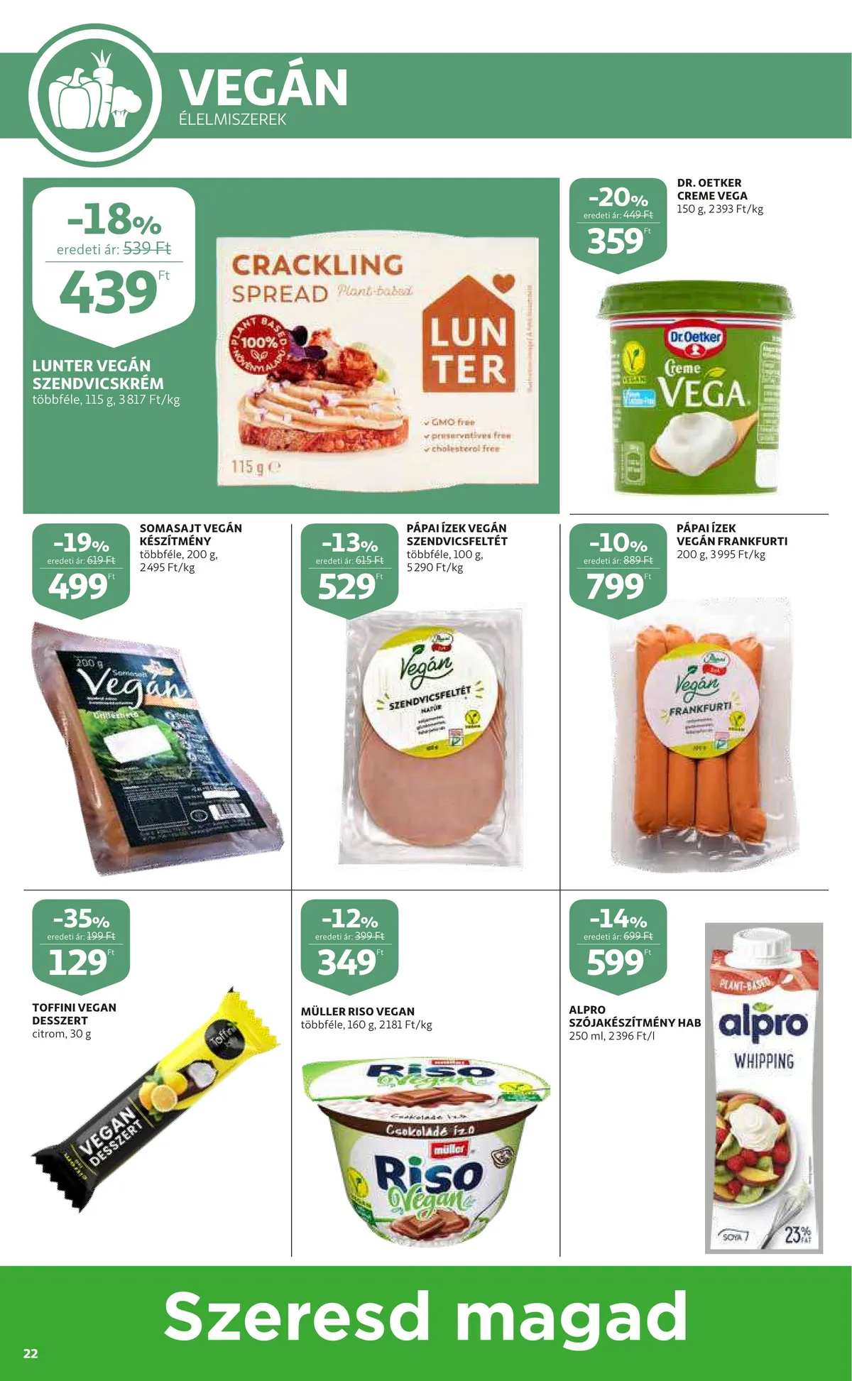 Auchan akciós újság 06.30–07.06 – 22. oldal