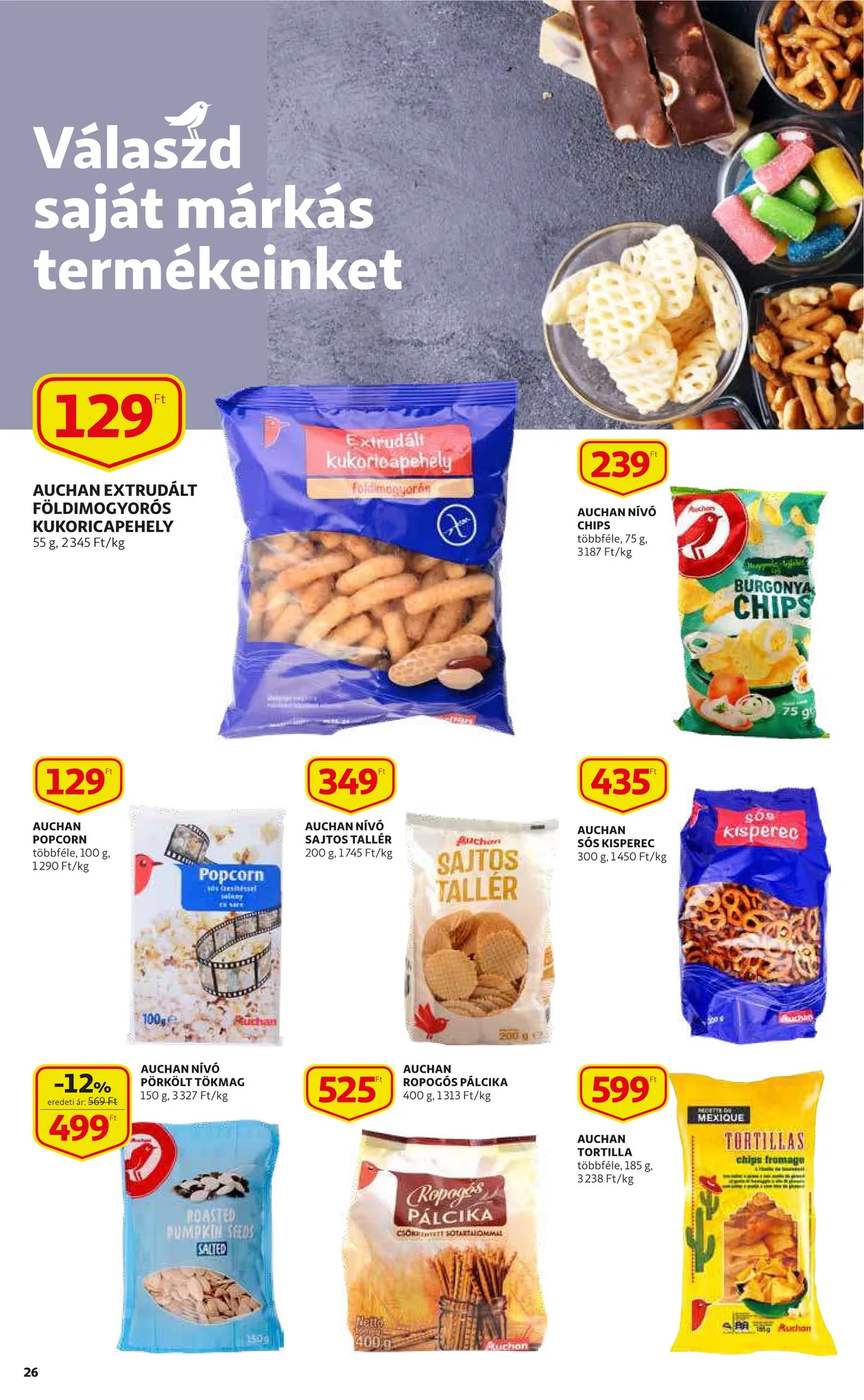 Auchan akciós újság 06.30–07.06 – 26. oldal