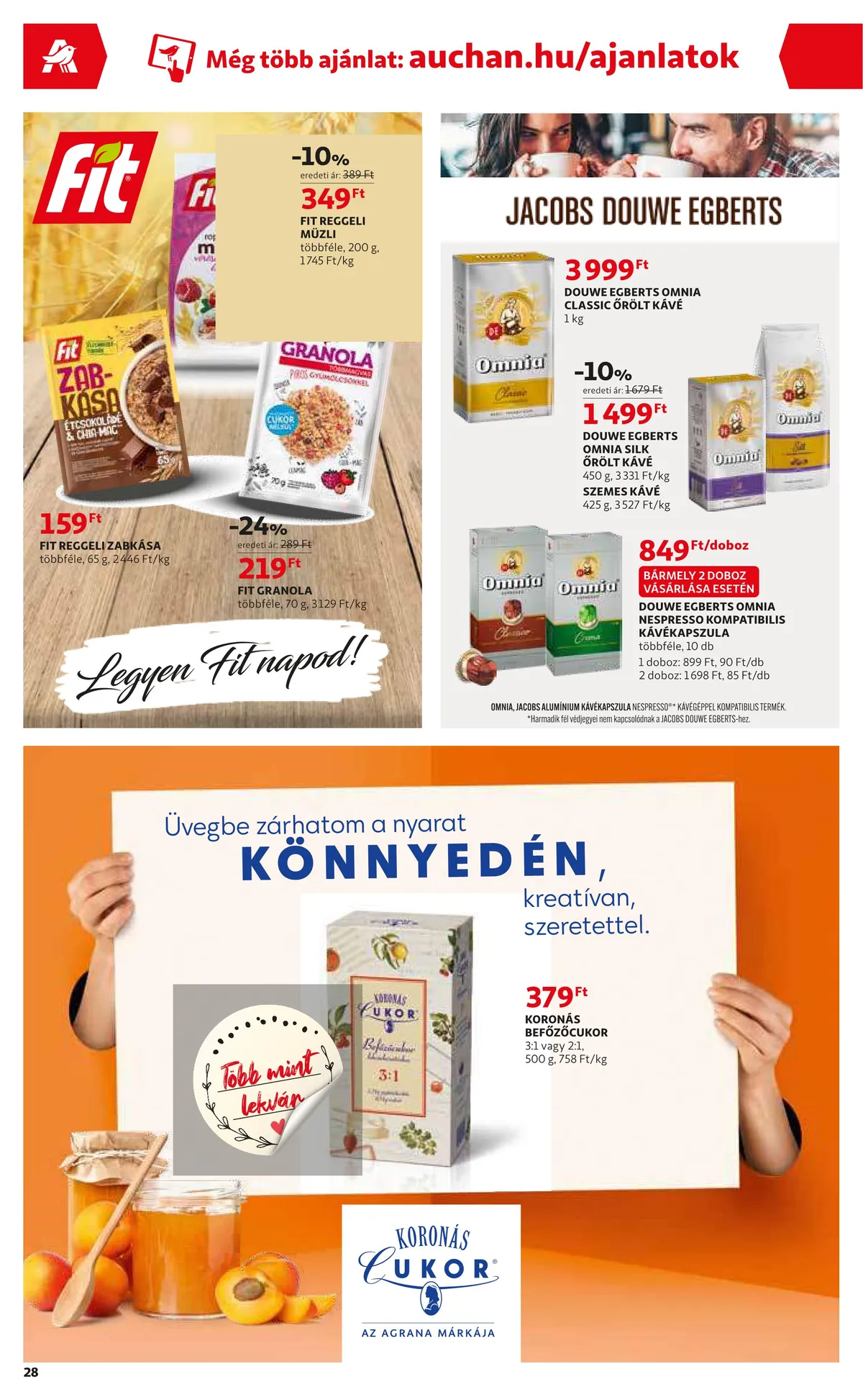 Auchan akciós újság 06.30–07.06 – 28. oldal
