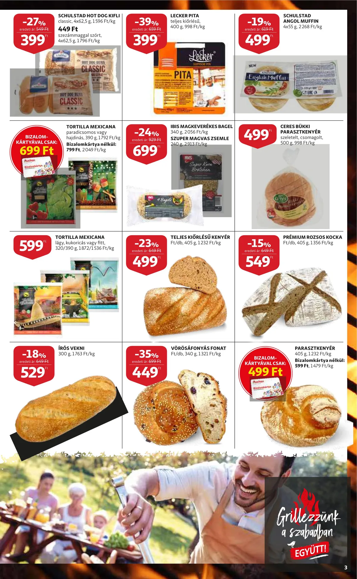 Auchan akciós újság 06.30–07.06 – 3. oldal