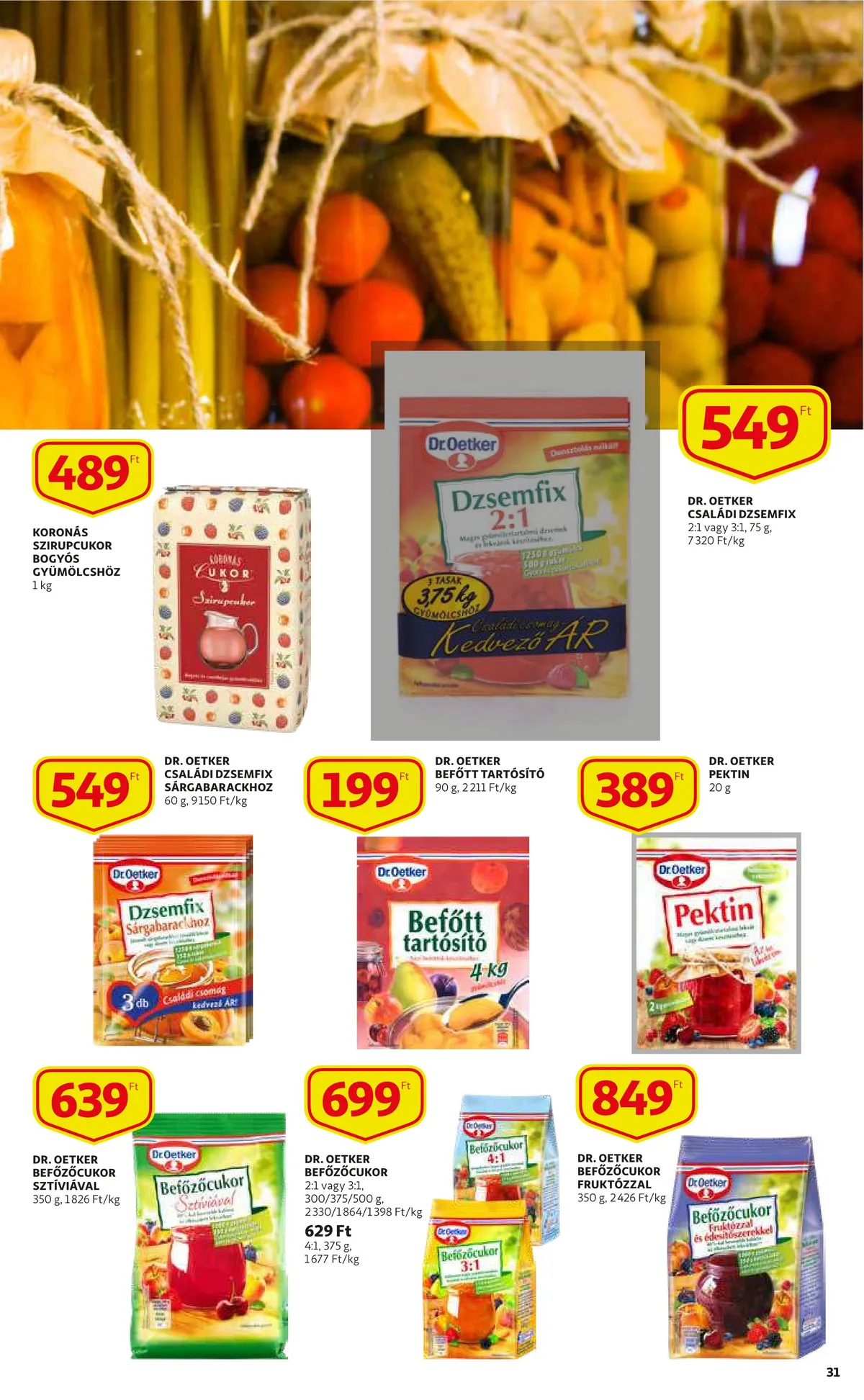 Auchan akciós újság 06.30–07.06 – 31. oldal