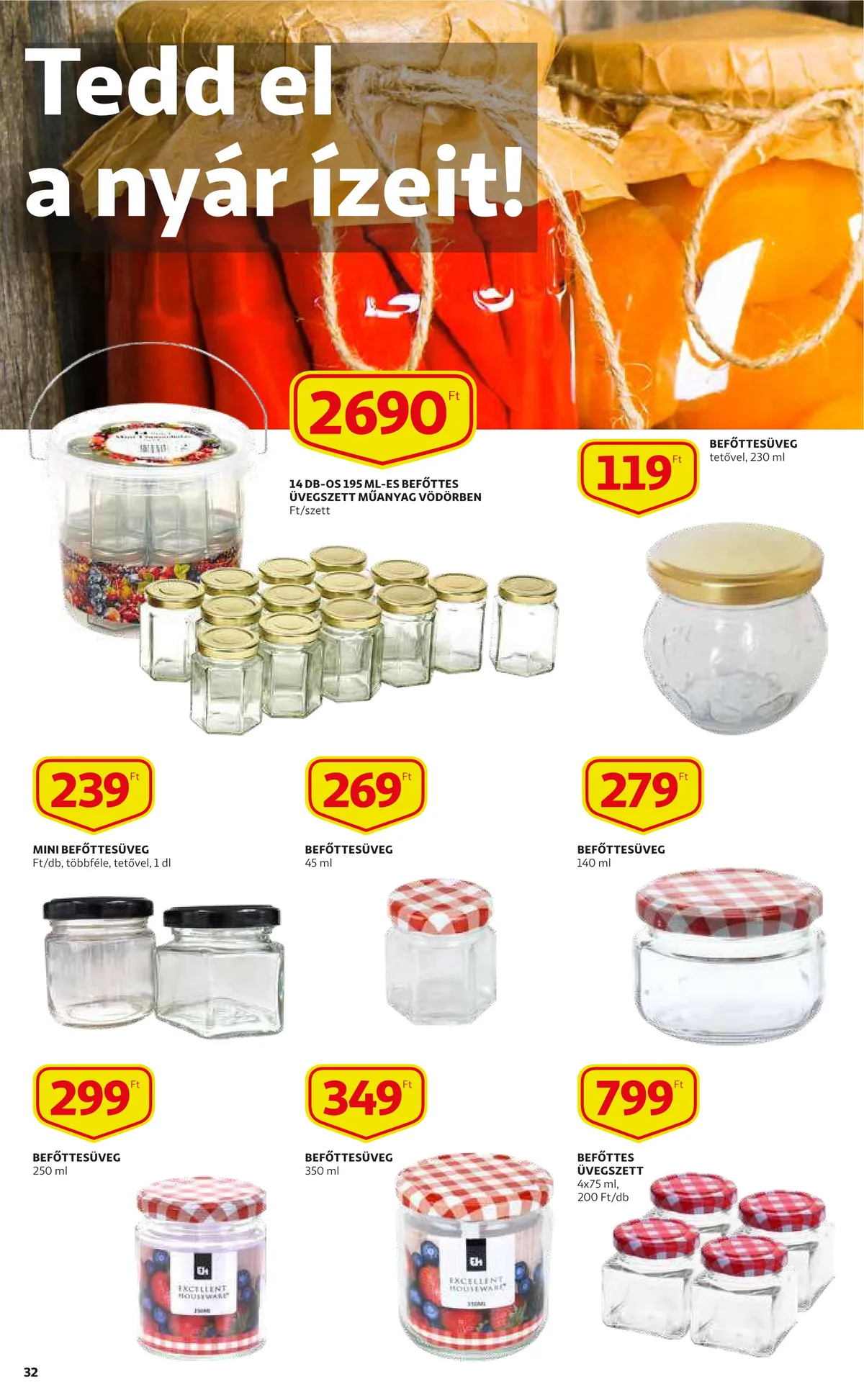 Auchan akciós újság 06.30–07.06 – 32. oldal