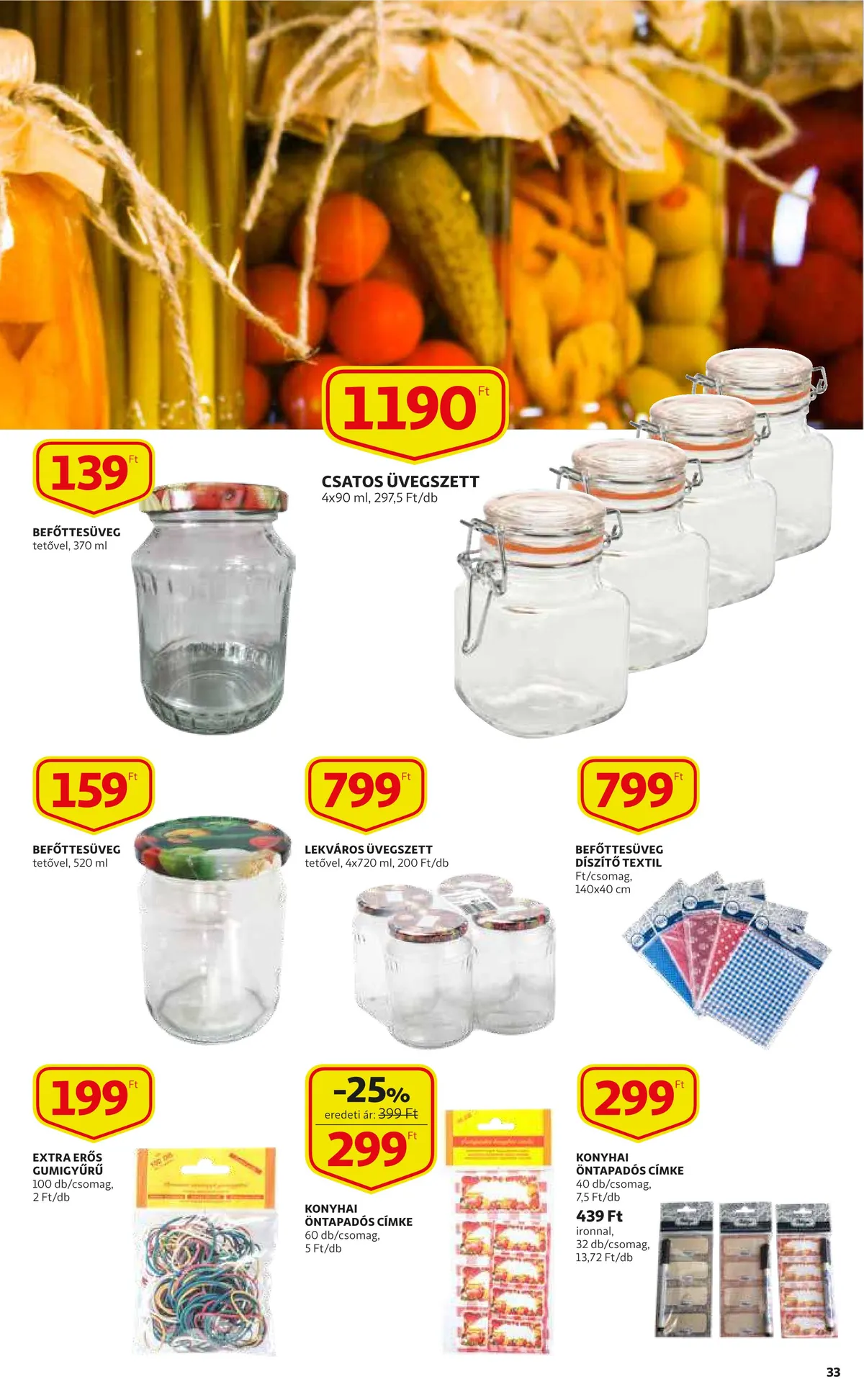 Auchan akciós újság 06.30–07.06 – 33. oldal