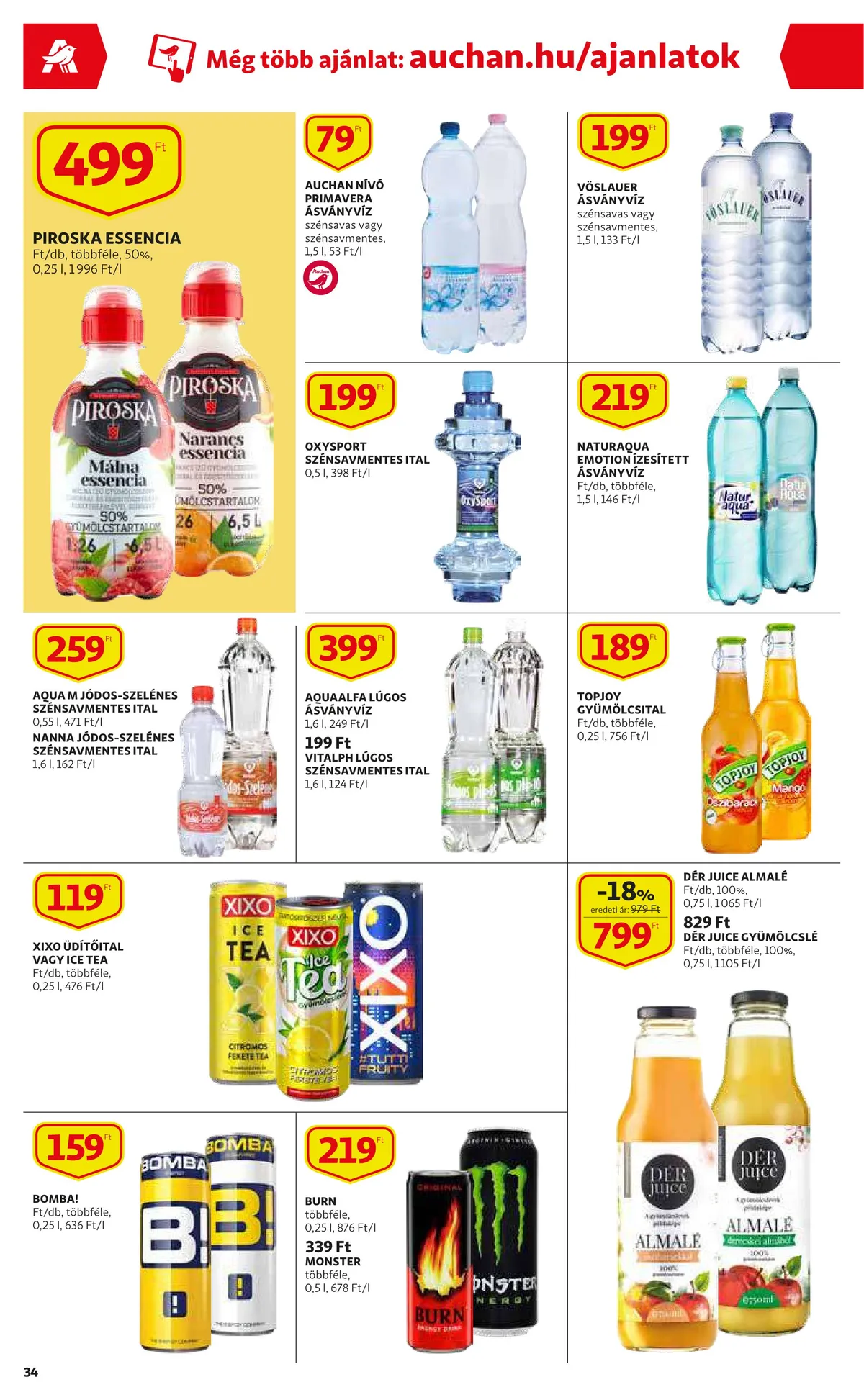 Auchan akciós újság 06.30–07.06 – 34. oldal