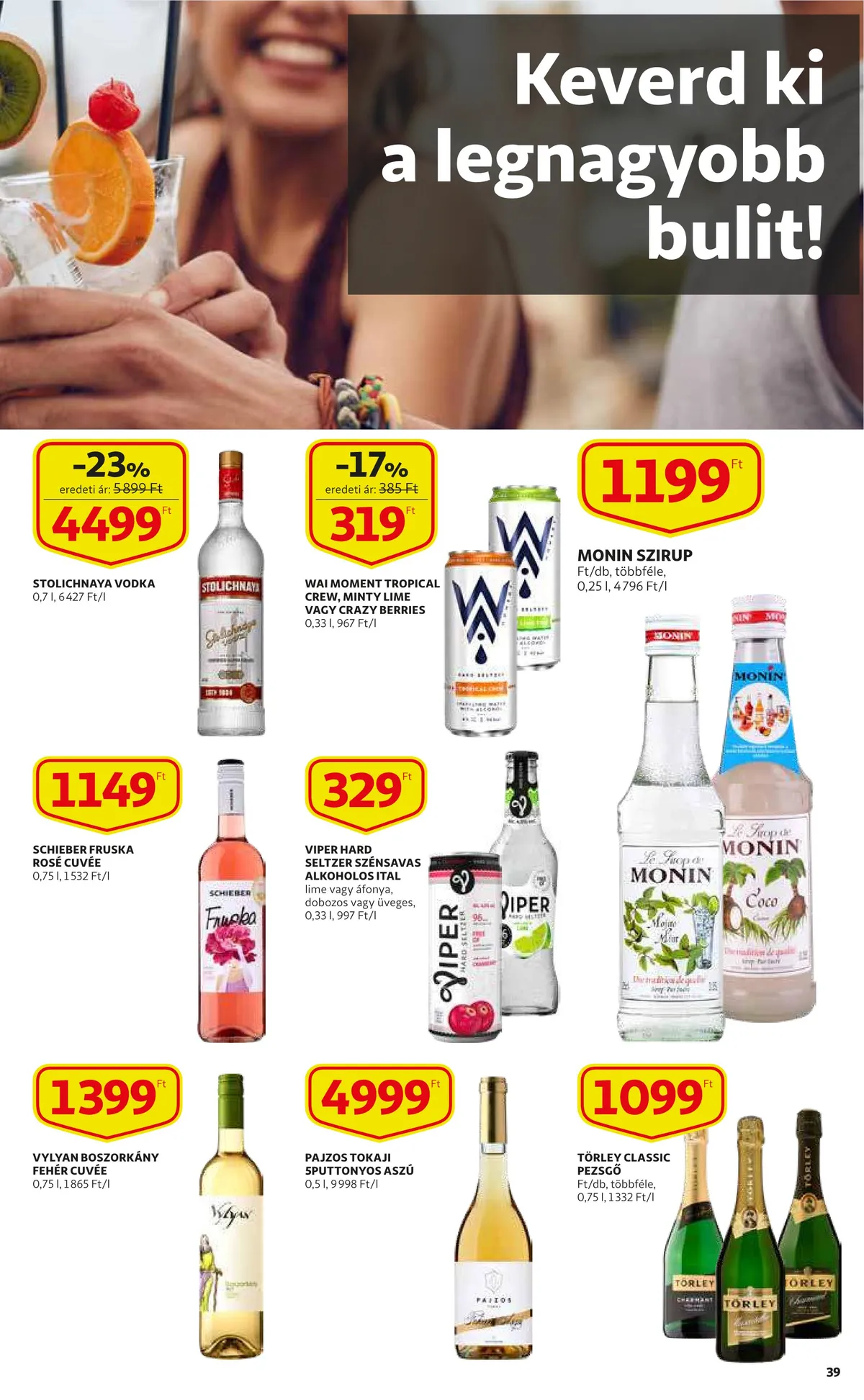 Auchan akciós újság 06.30–07.06 – 39. oldal