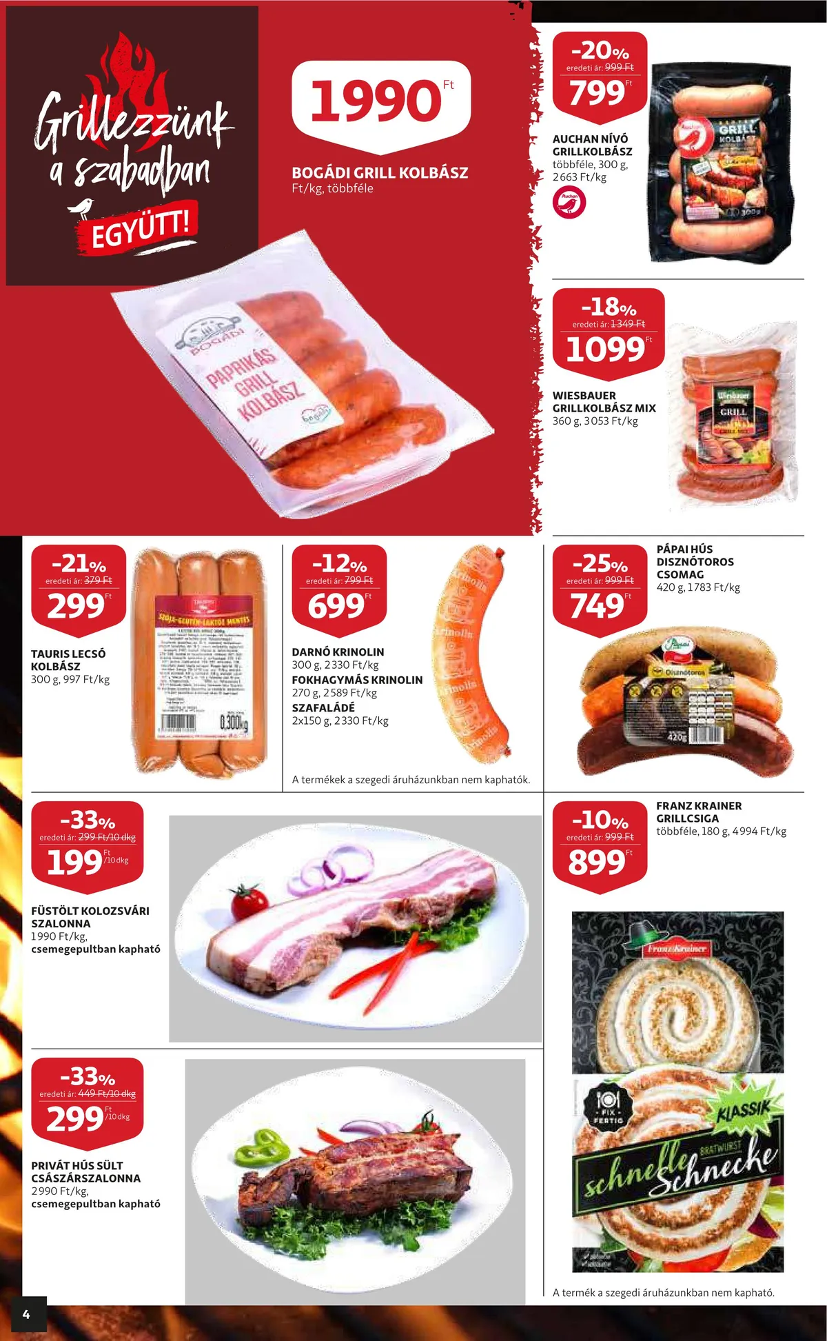 Auchan akciós újság 06.30–07.06 – 4. oldal