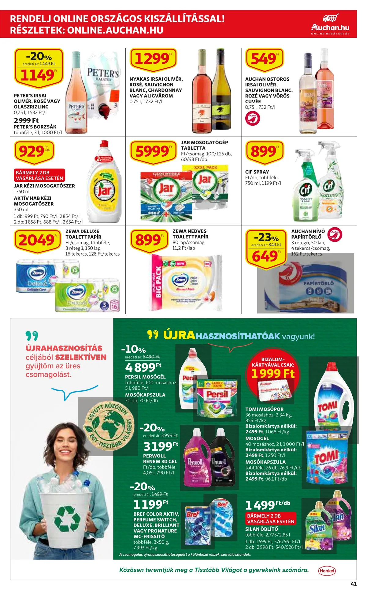 Auchan akciós újság 06.30–07.06 – 41. oldal