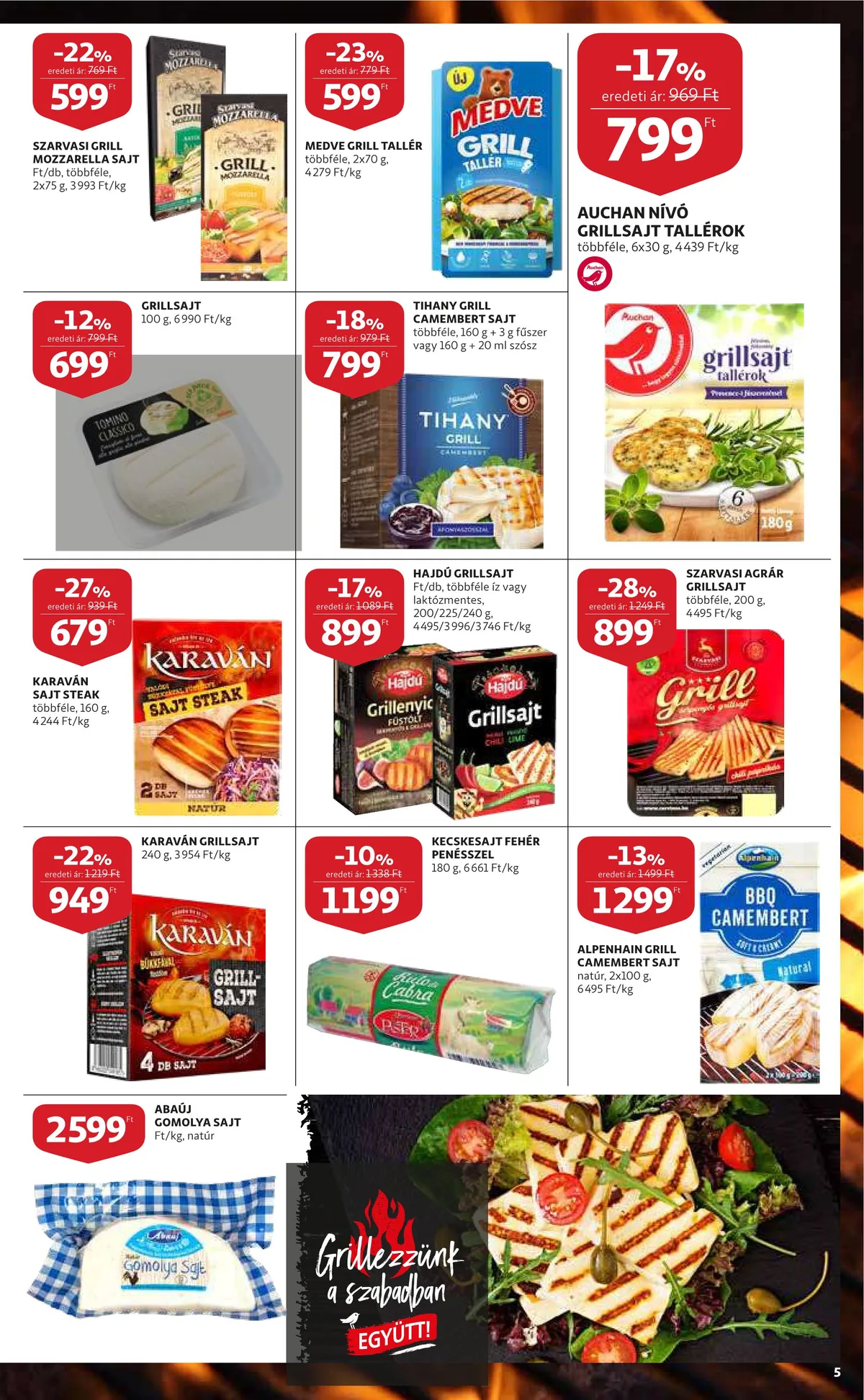 Auchan akciós újság 06.30–07.06 – 5. oldal
