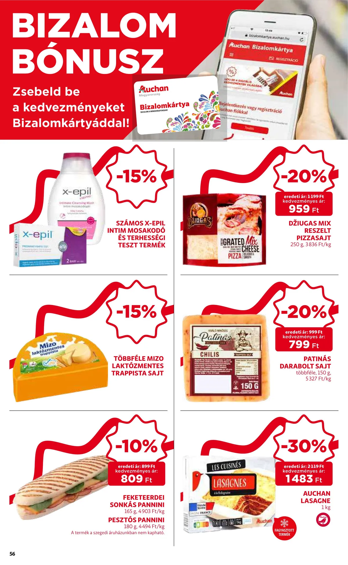 Auchan akciós újság 06.30–07.06 – 56. oldal