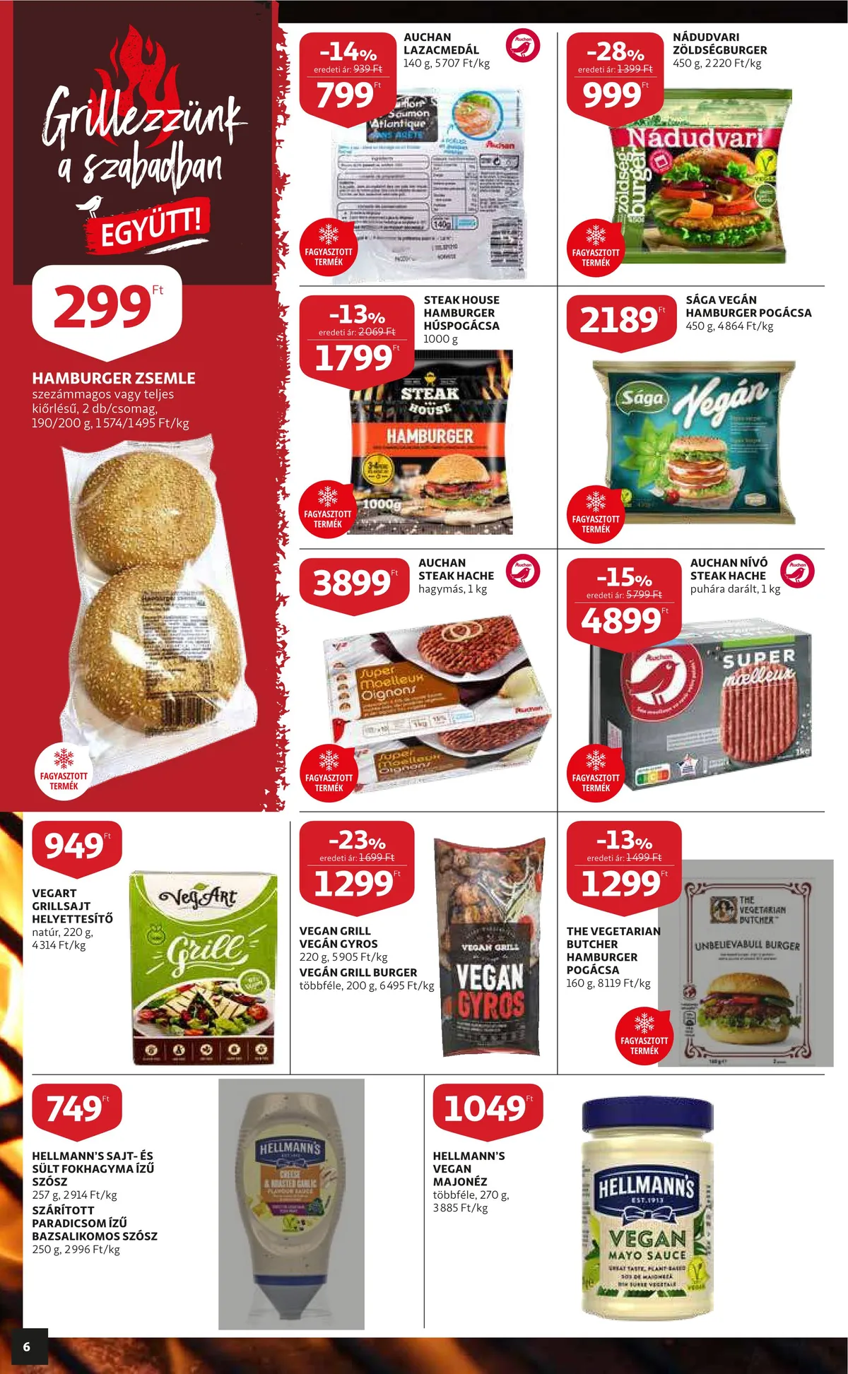 Auchan akciós újság 06.30–07.06 – 6. oldal