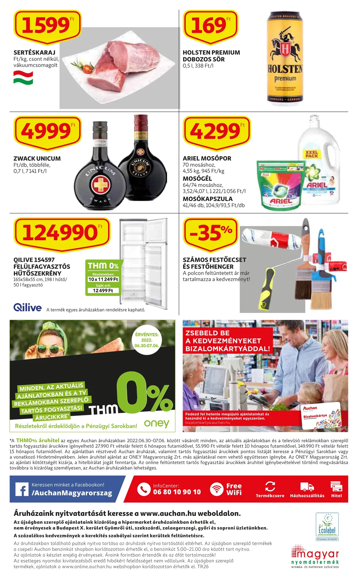 Auchan akciós újság 06.30–07.06 – 60. oldal