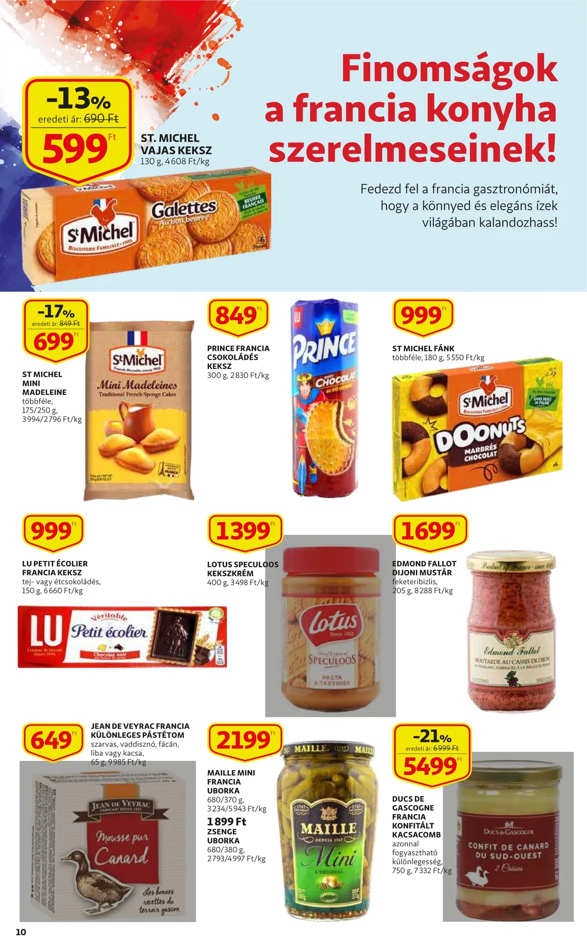 Auchan akciós újság 07.07–07.13 – 10. oldal
