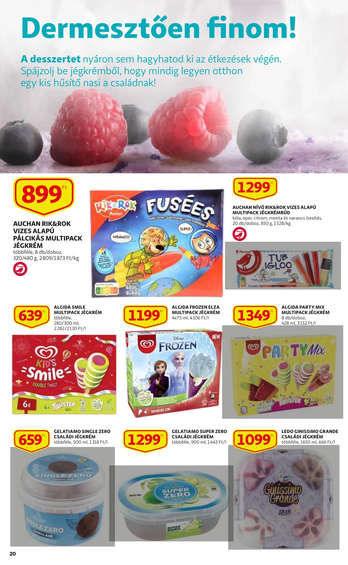 Auchan akciós újság 07.07–07.13 – 20. oldal