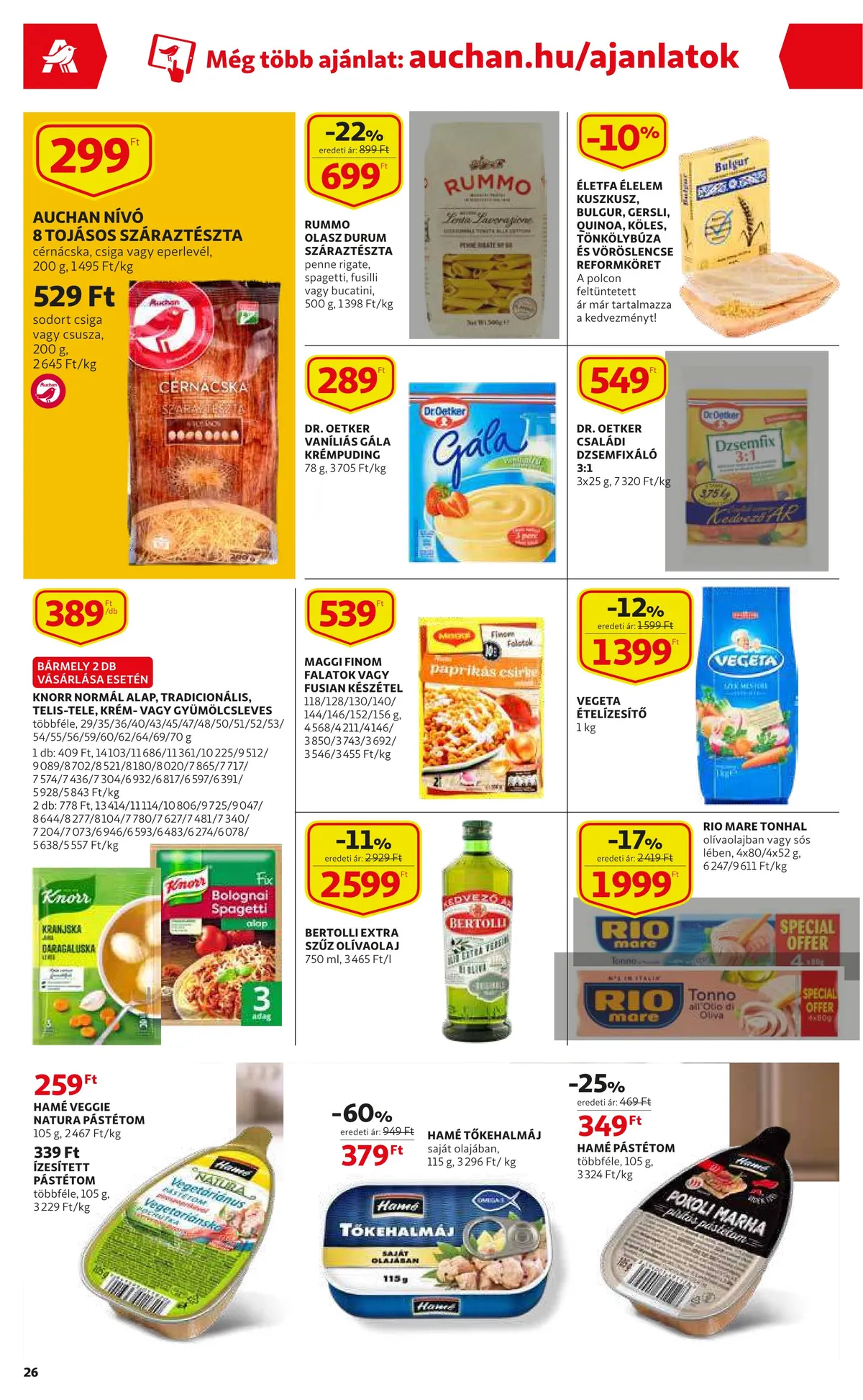 Auchan akciós újság 07.07–07.13 – 26. oldal