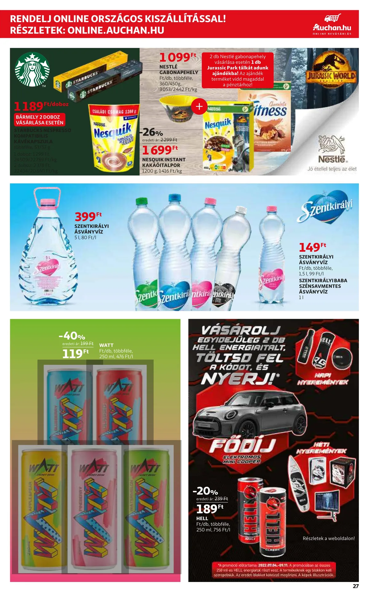Auchan akciós újság 07.07–07.13 – 27. oldal