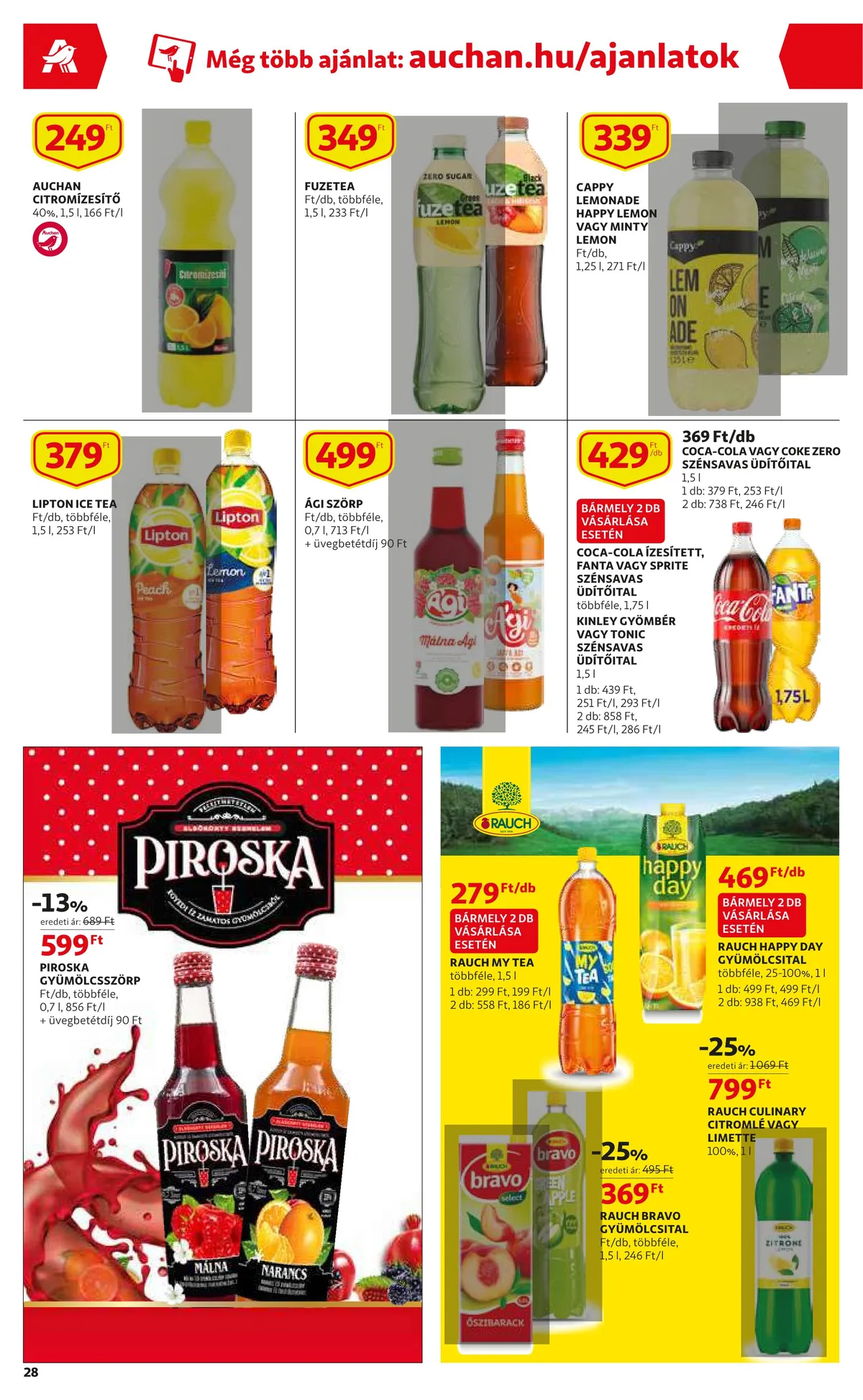 Auchan akciós újság 07.07–07.13 – 28. oldal