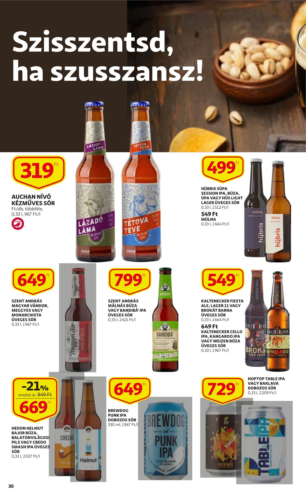 Auchan akciós újság 07.07–07.13 – 30. oldal
