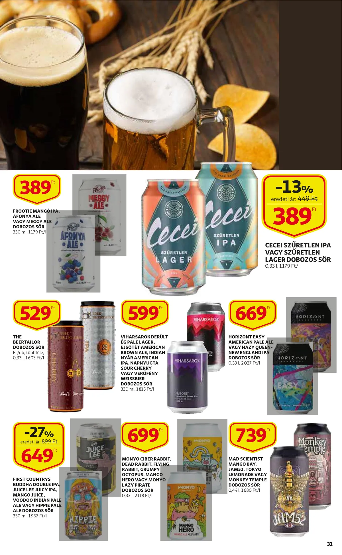 Auchan akciós újság 07.07–07.13 – 31. oldal