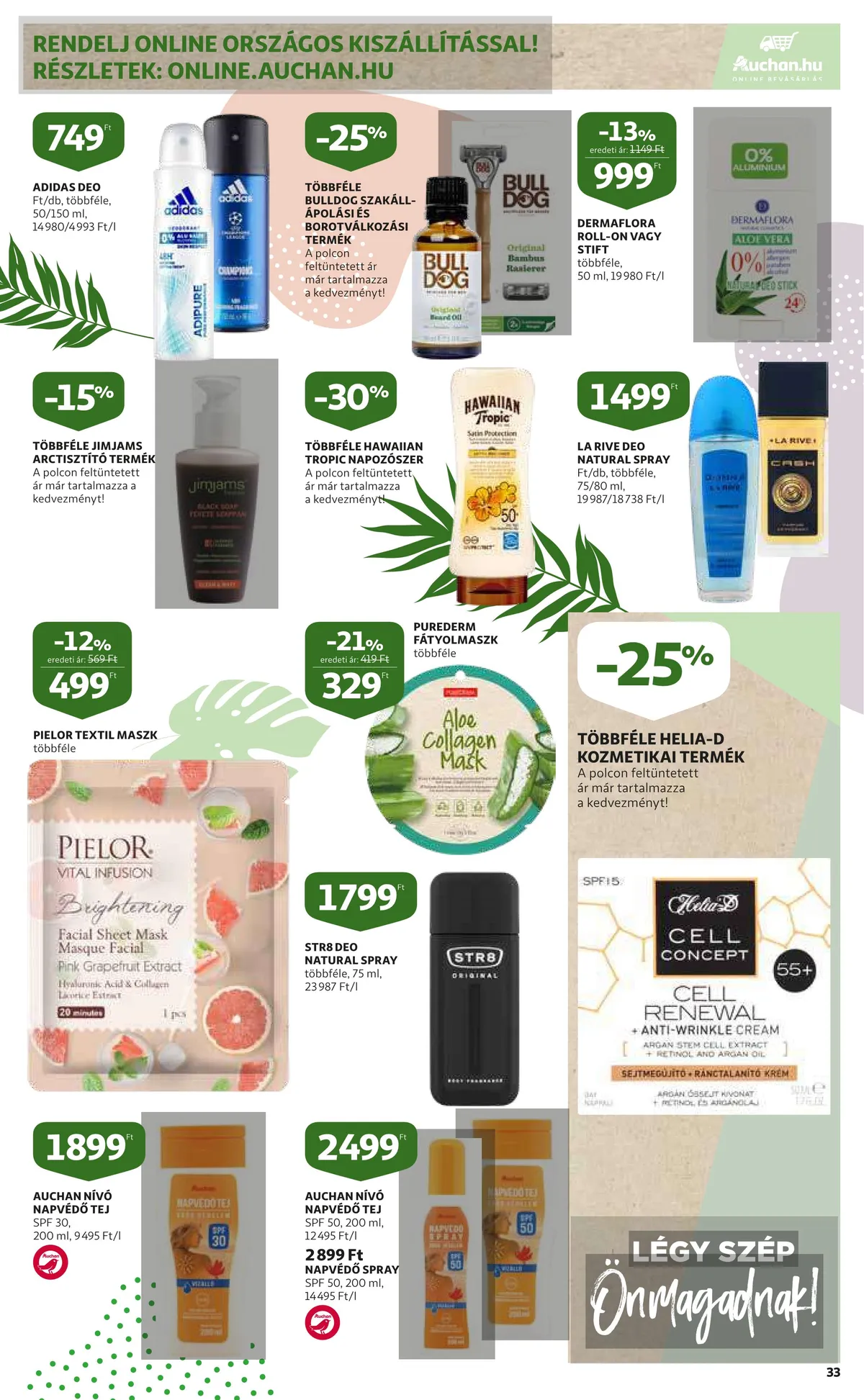 Auchan akciós újság 07.07–07.13 – 33. oldal