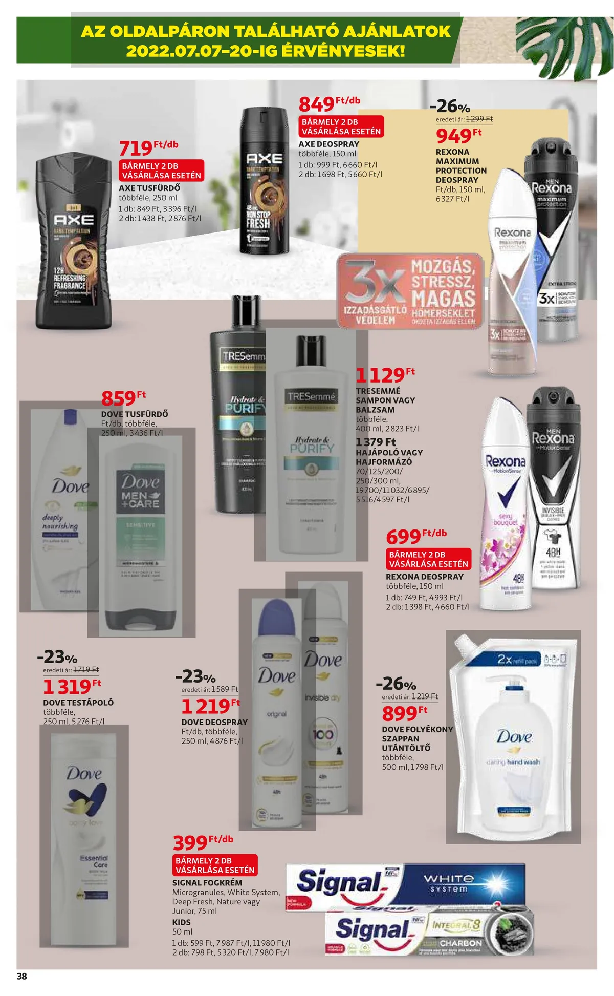 Auchan akciós újság 07.07–07.13 – 38. oldal