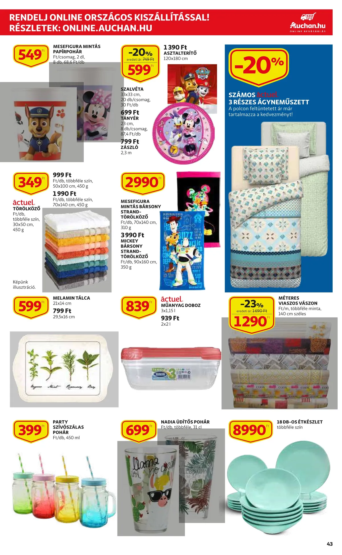 Auchan akciós újság 07.07–07.13 – 43. oldal