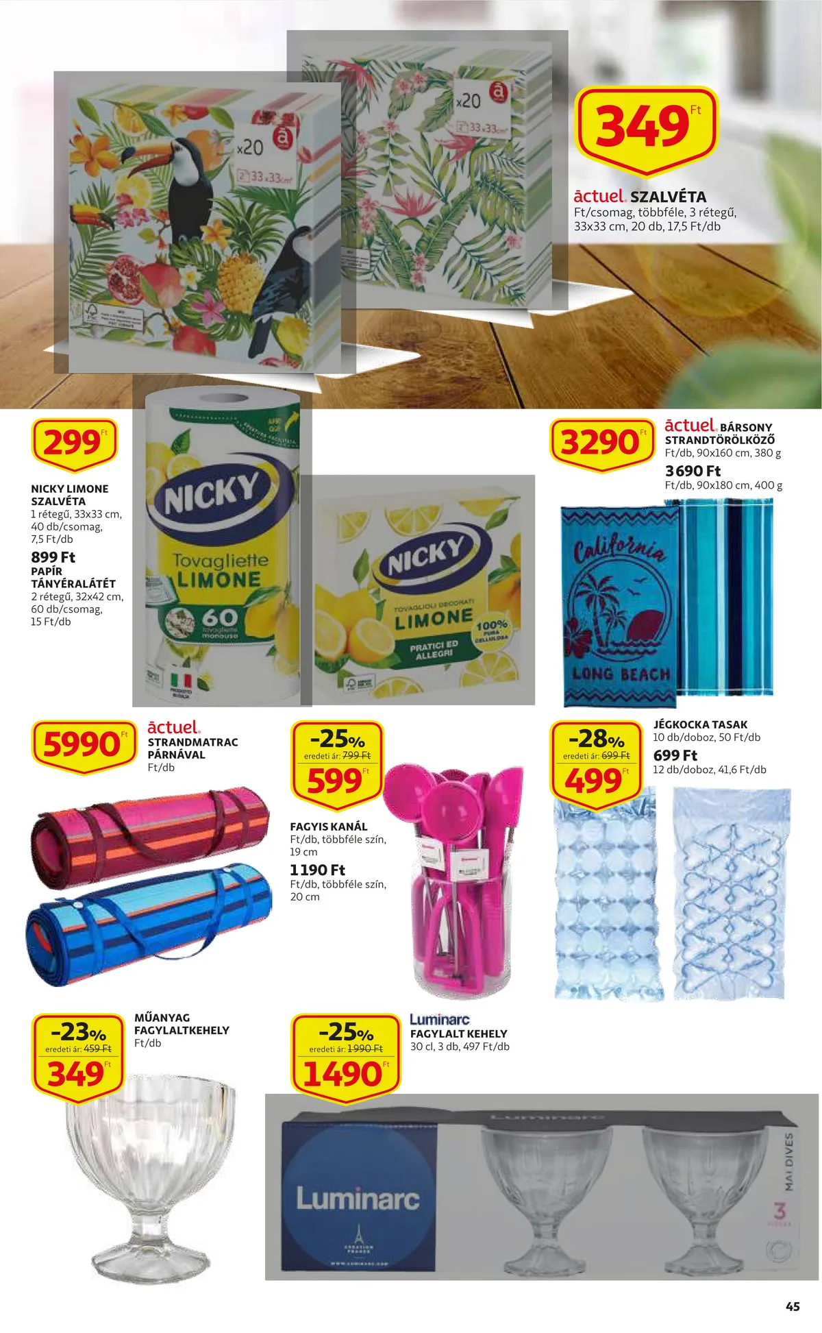 Auchan akciós újság 07.07–07.13 – 45. oldal