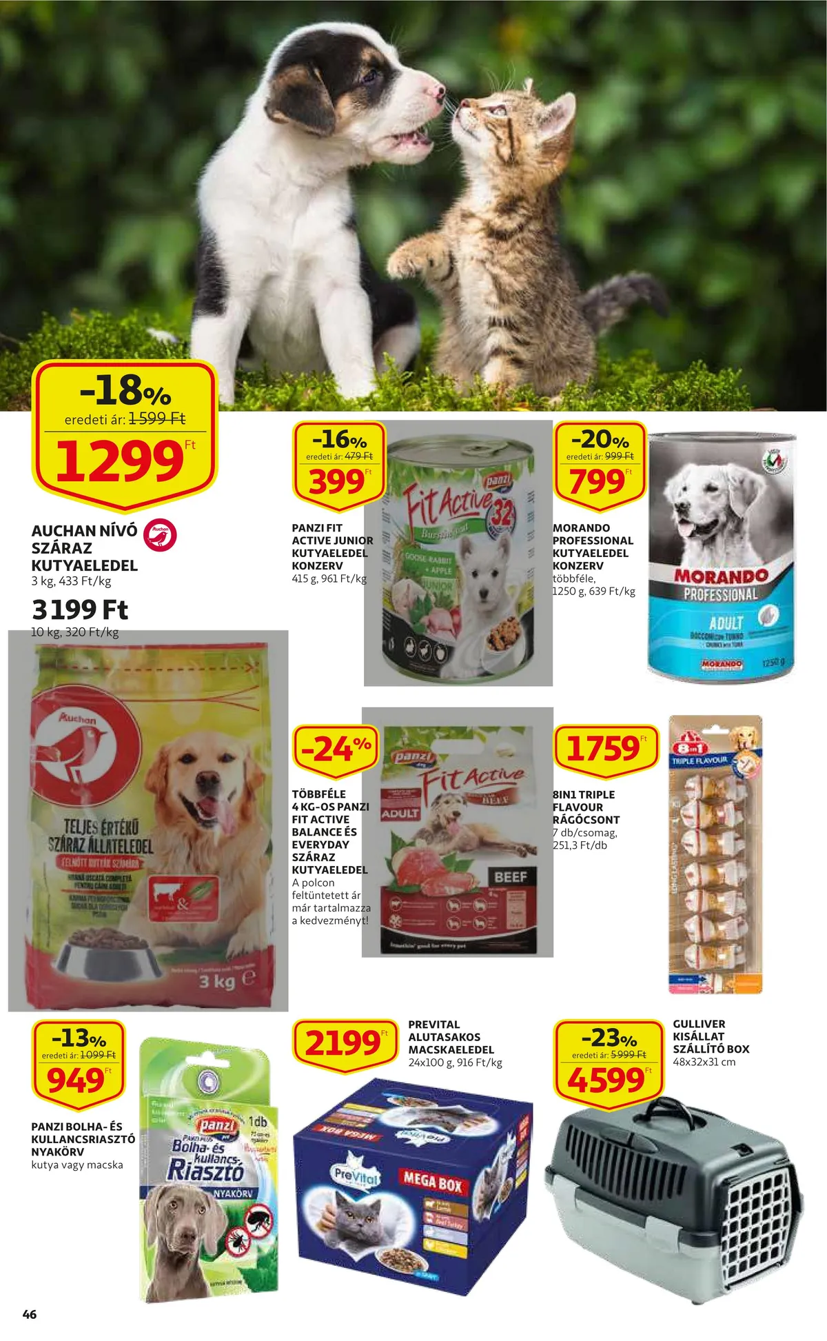 Auchan akciós újság 07.07–07.13 – 46. oldal