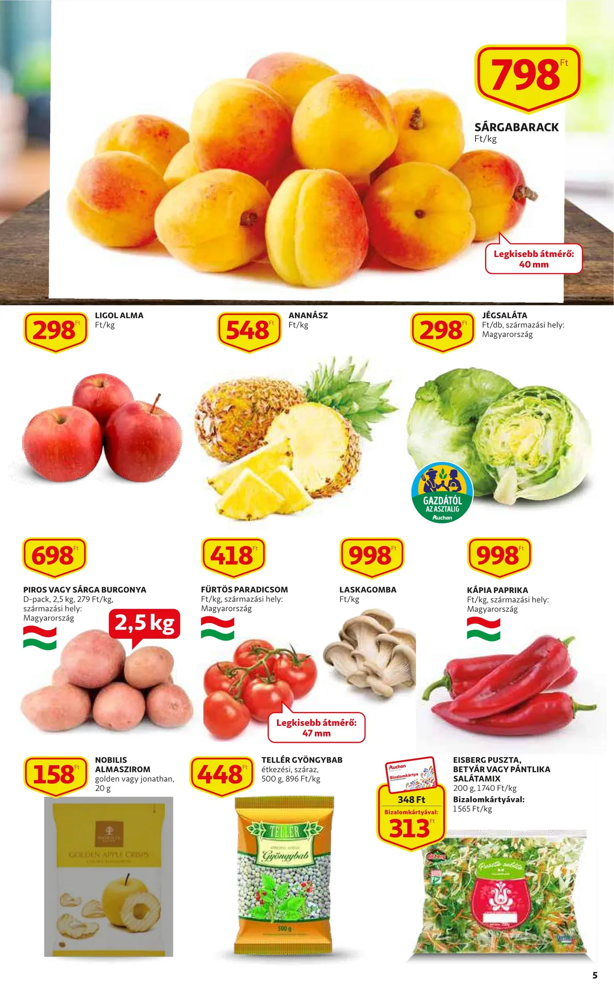 Auchan akciós újság 07.07–07.13 – 5. oldal