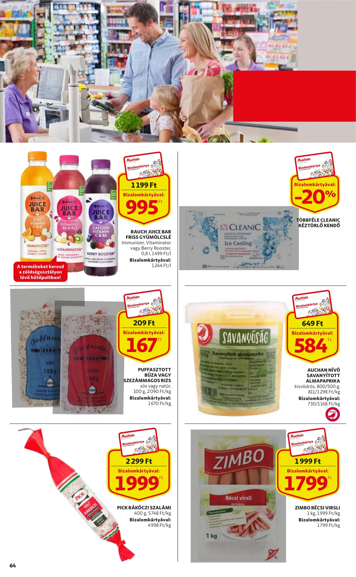 Auchan akciós újság 07.07–07.13 – 64. oldal