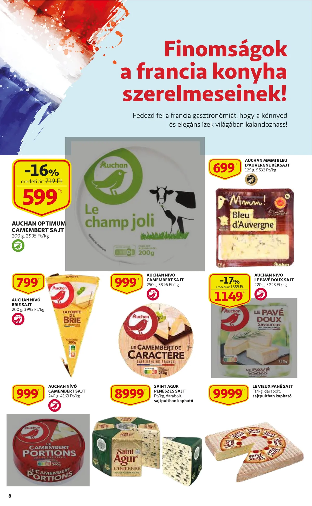 Auchan akciós újság 07.07–07.13 – 8. oldal