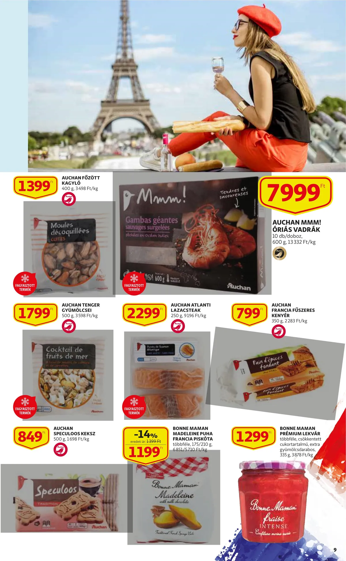 Auchan akciós újság 07.07–07.13 – 9. oldal