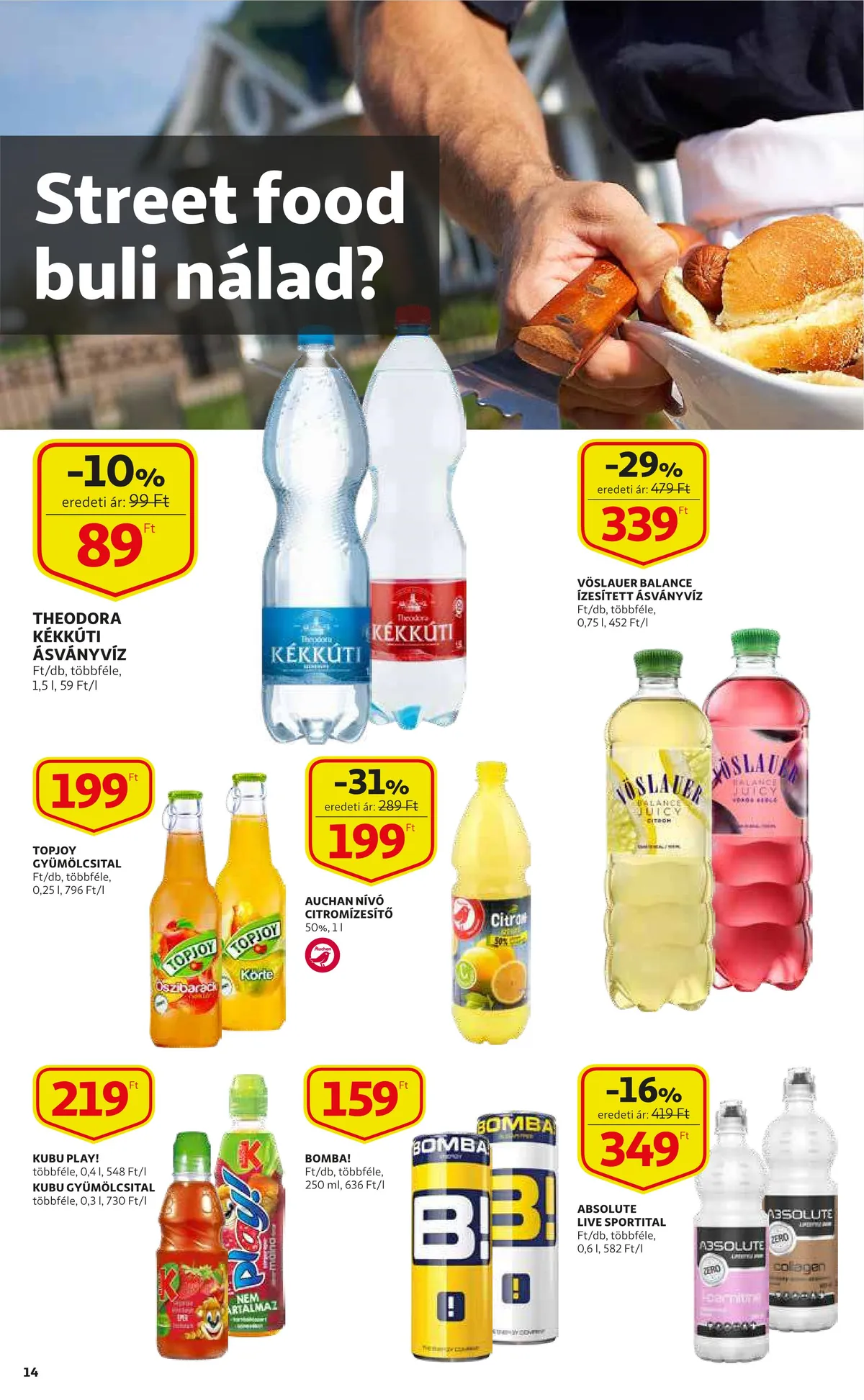 Auchan akciós újság 07.14–07.20 – 14. oldal