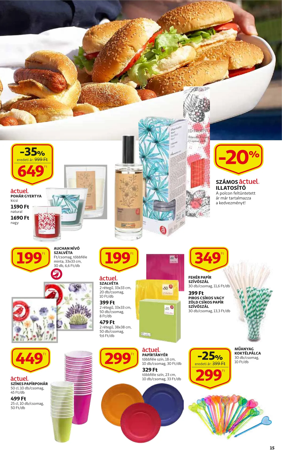 Auchan akciós újság 07.14–07.20 – 15. oldal