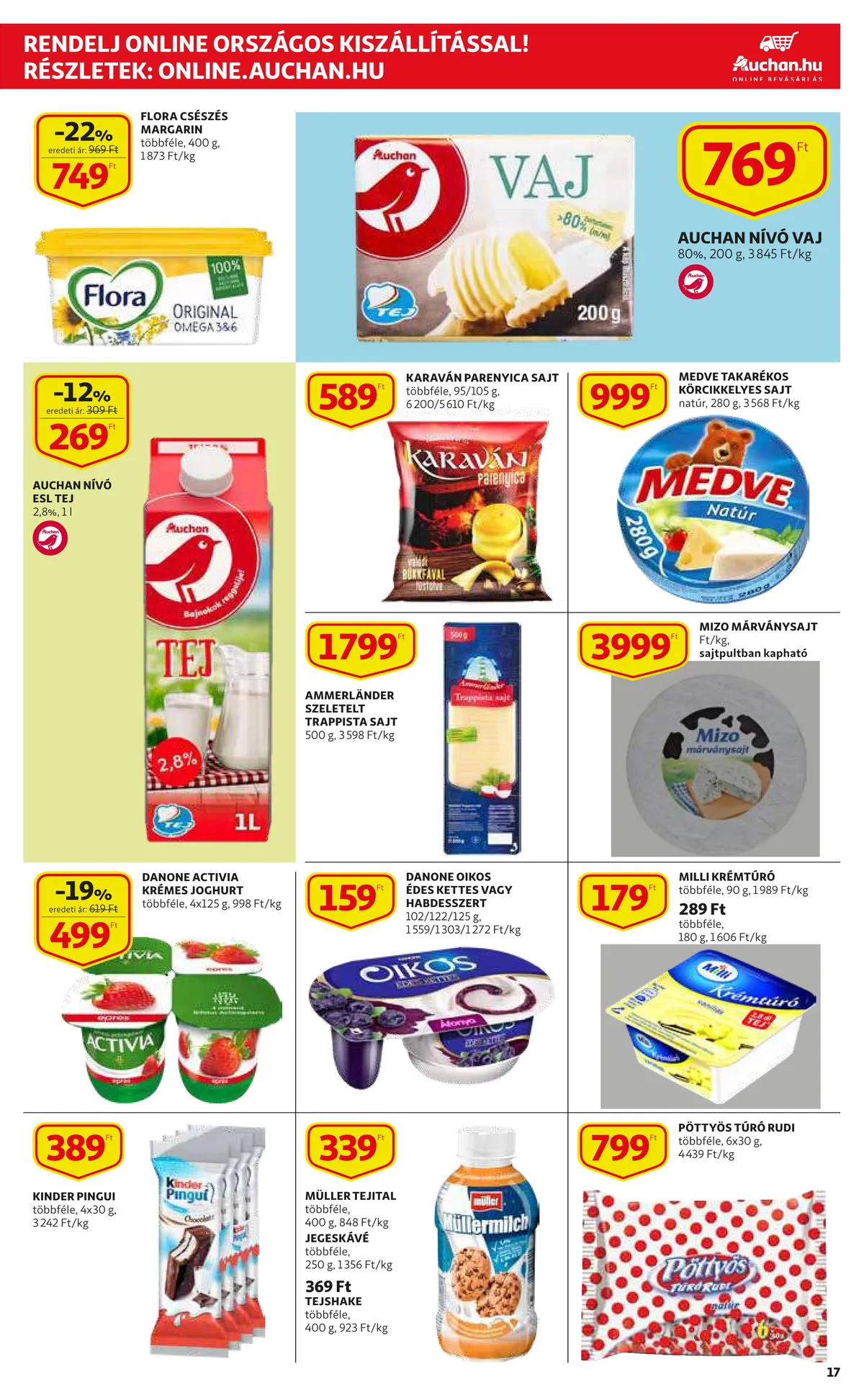 Auchan akciós újság 07.14–07.20 – 17. oldal