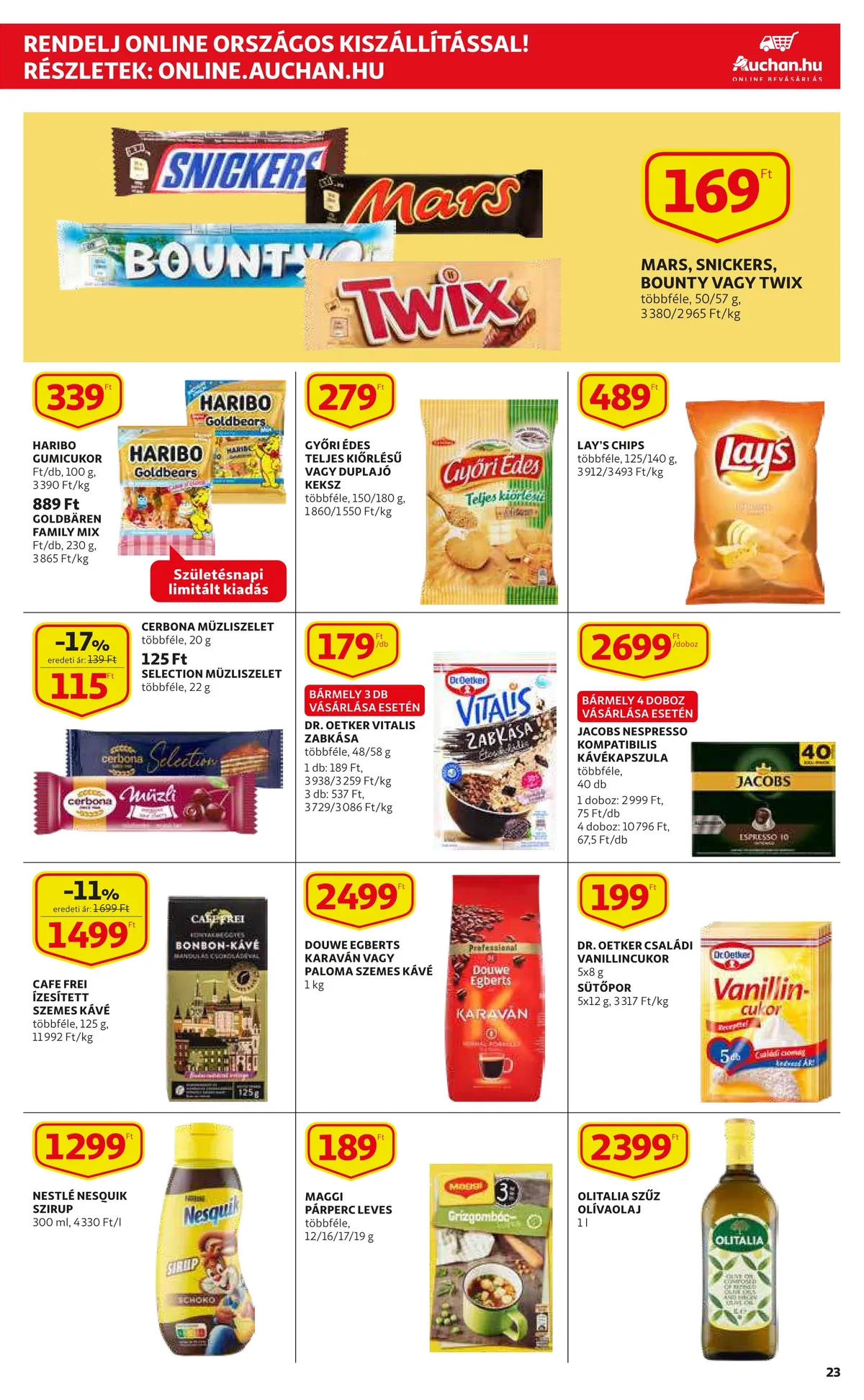 Auchan akciós újság 07.14–07.20 – 23. oldal