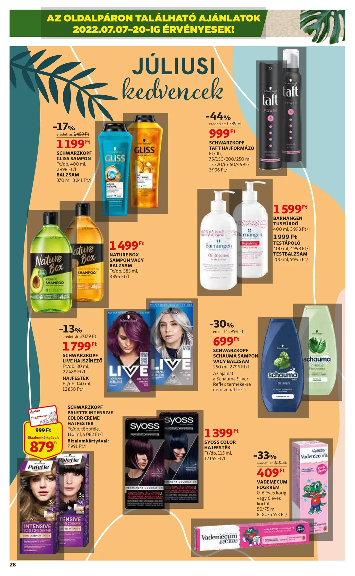 Auchan akciós újság 07.14–07.20 – 28. oldal