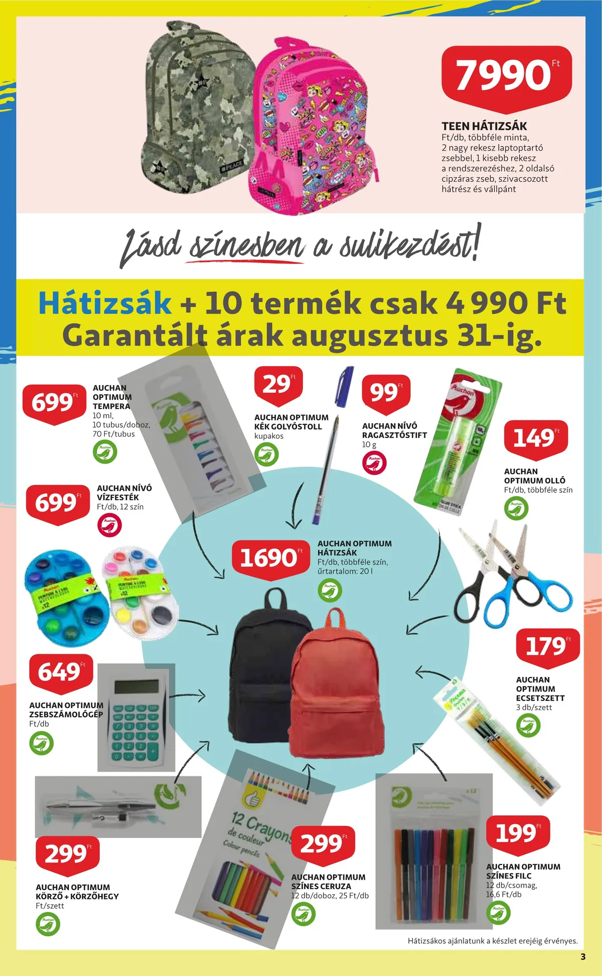 Auchan akciós újság 07.14–07.20 – 3. oldal