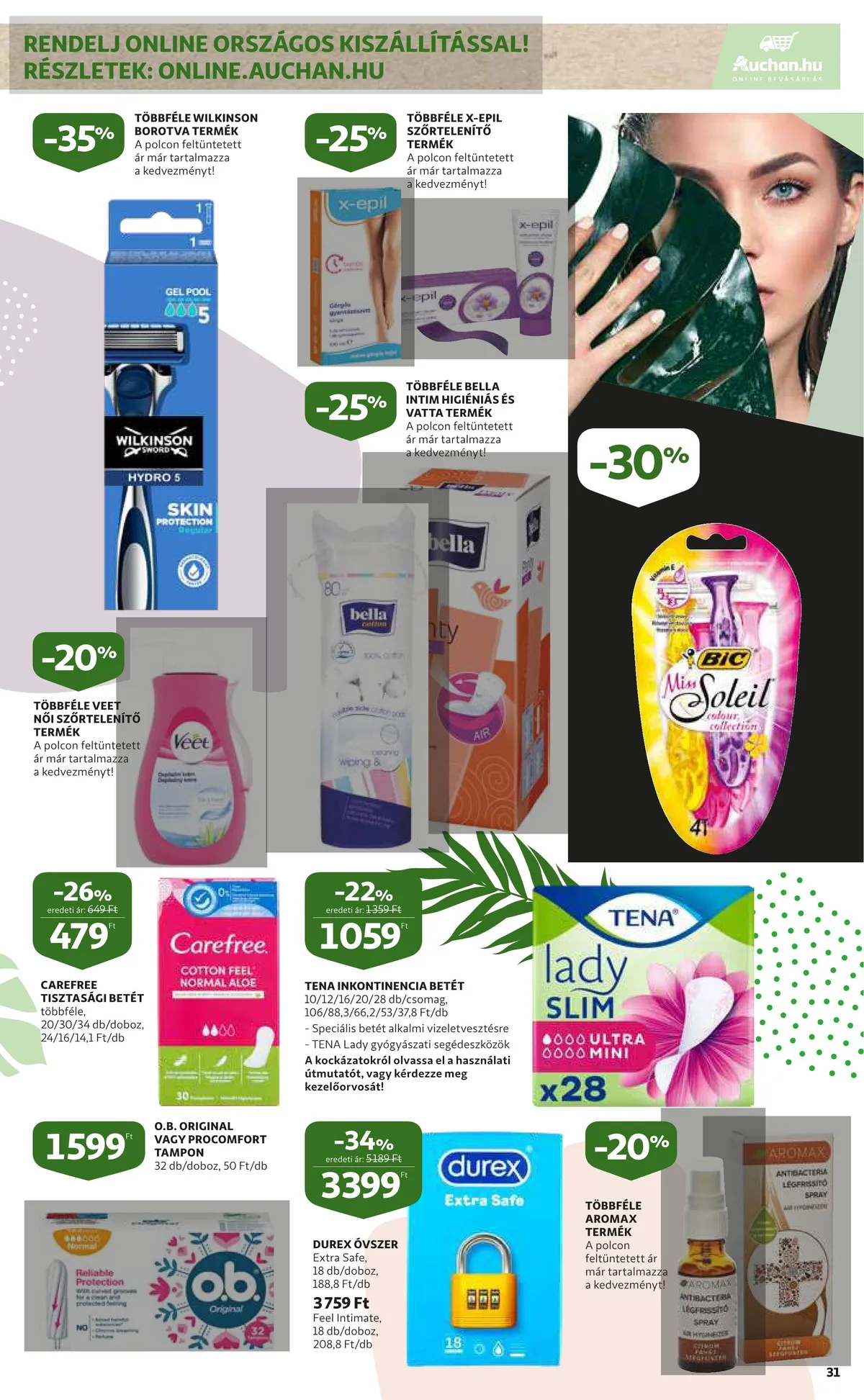 Auchan akciós újság 07.14–07.20 – 31. oldal