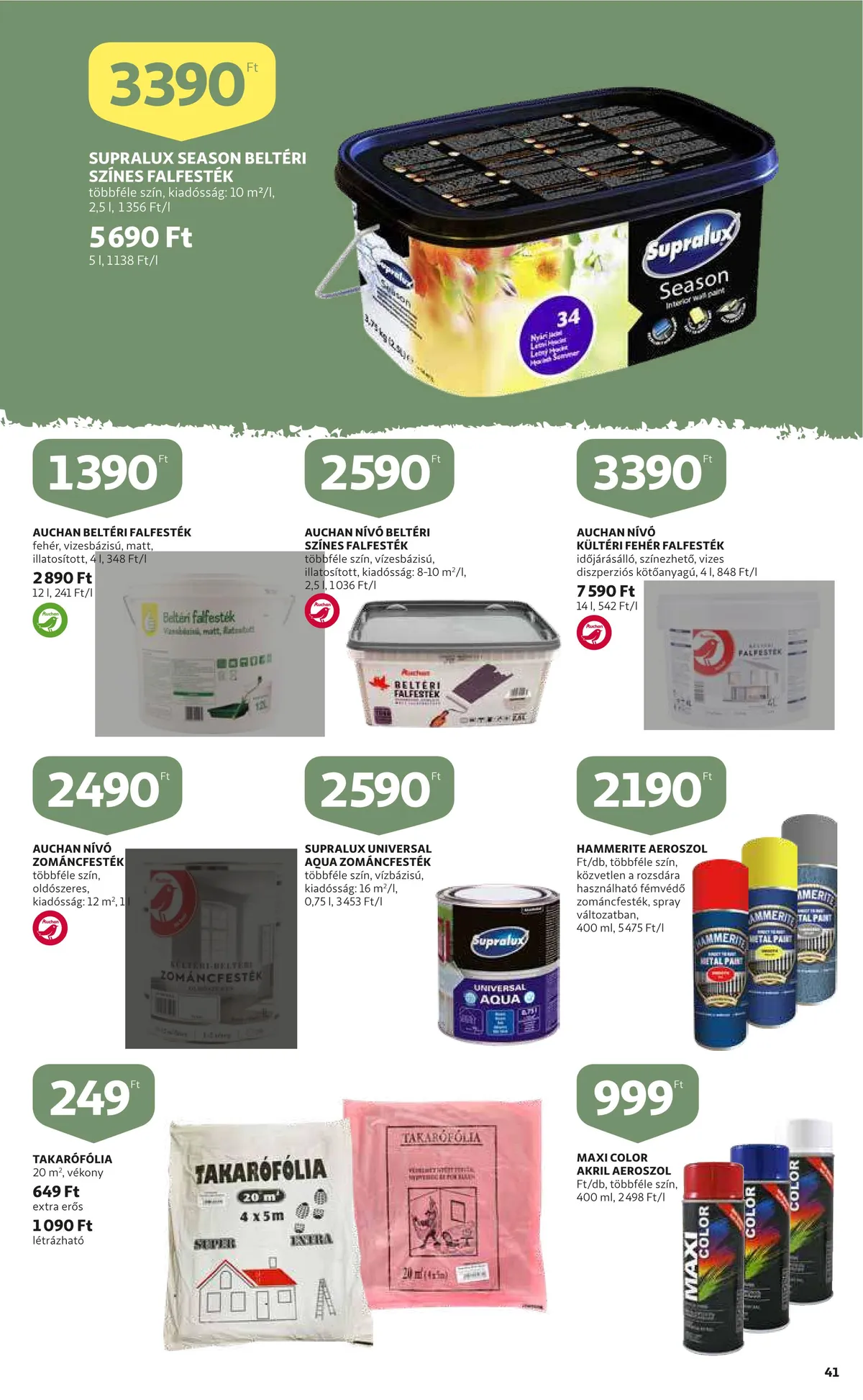Auchan akciós újság 07.14–07.20 – 41. oldal