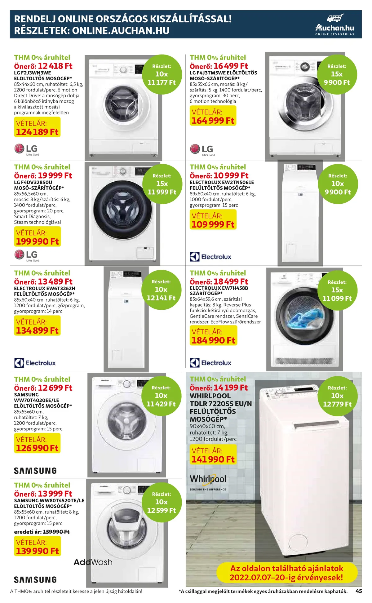 Auchan akciós újság 07.14–07.20 – 45. oldal