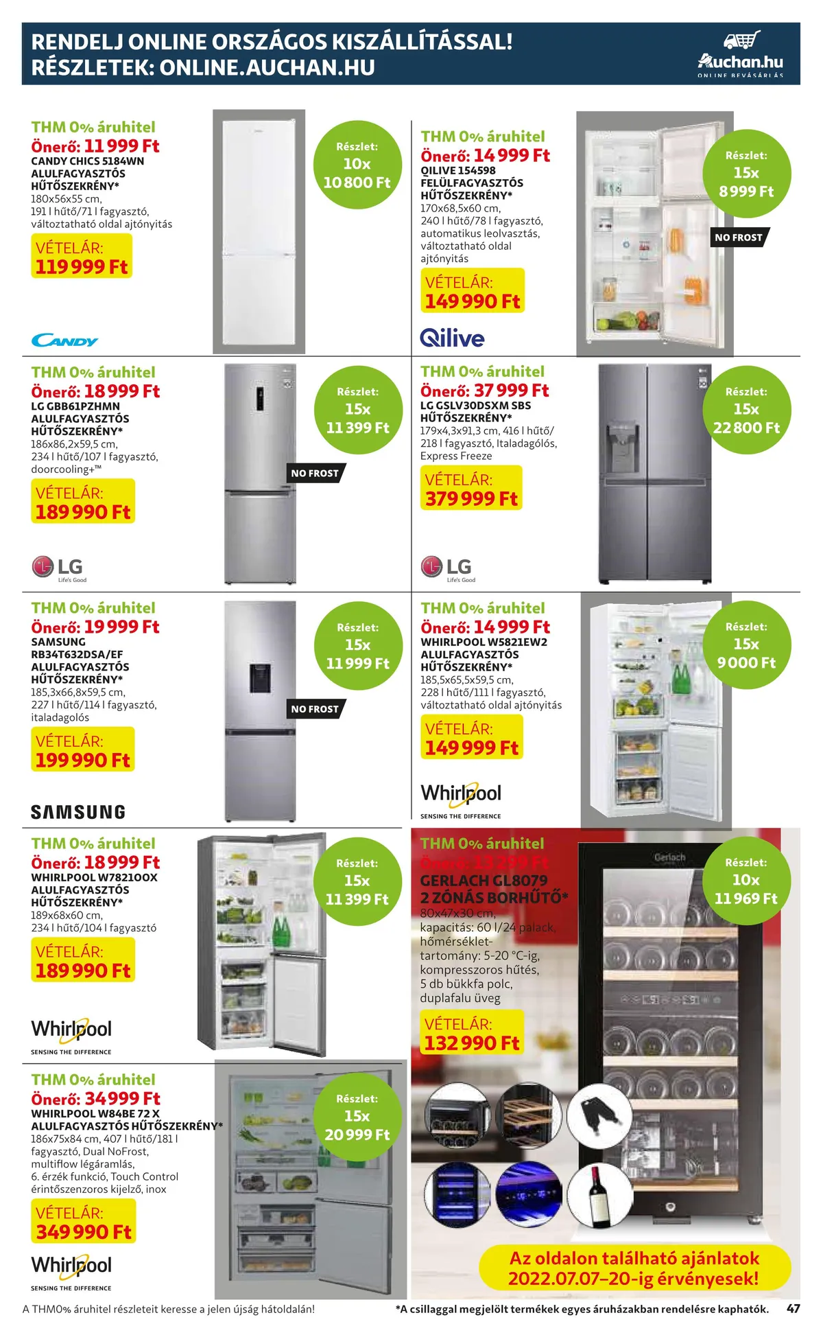 Auchan akciós újság 07.14–07.20 – 47. oldal
